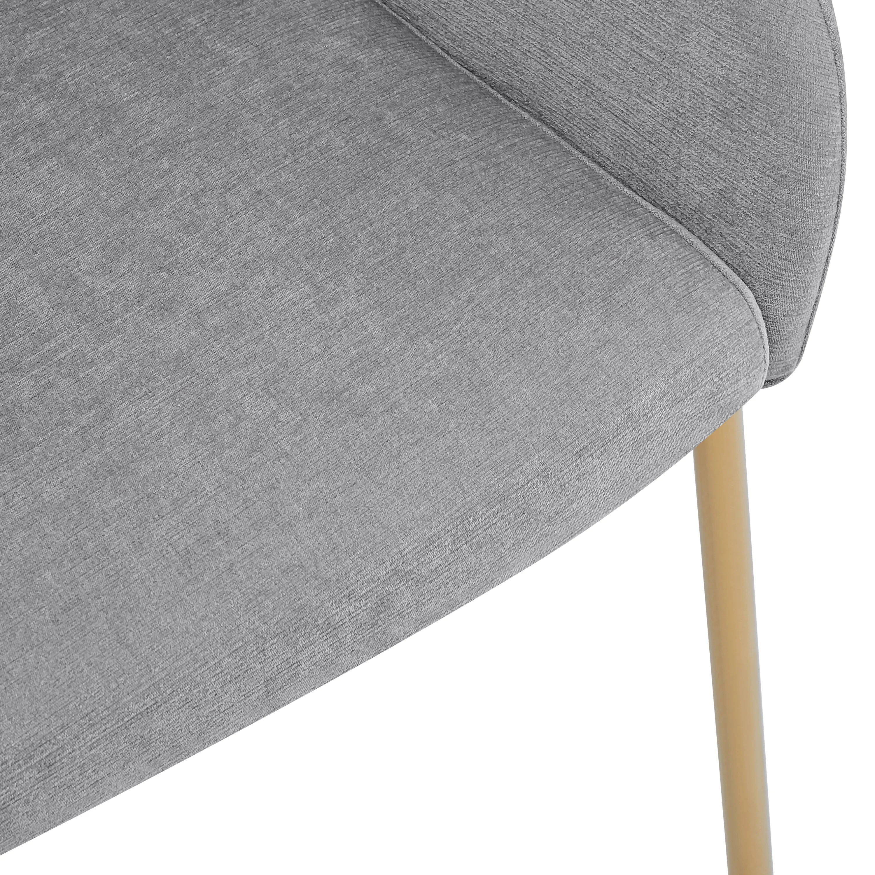 Catherine Polyester Round Back Dining Chair, Set of 2 - furnishings