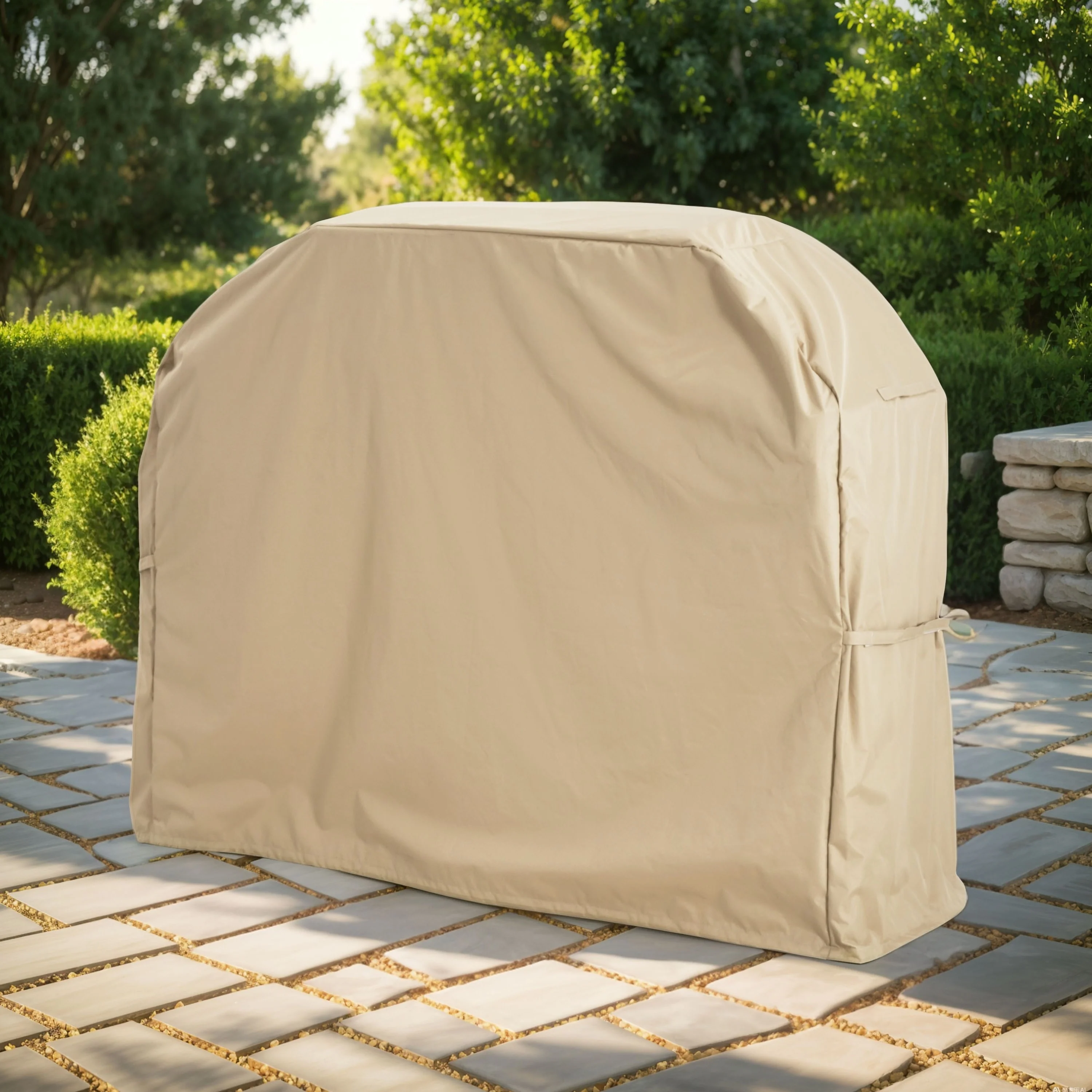 Reveriea Rectangle Outdoor BBQ Grill Cover - furnishings