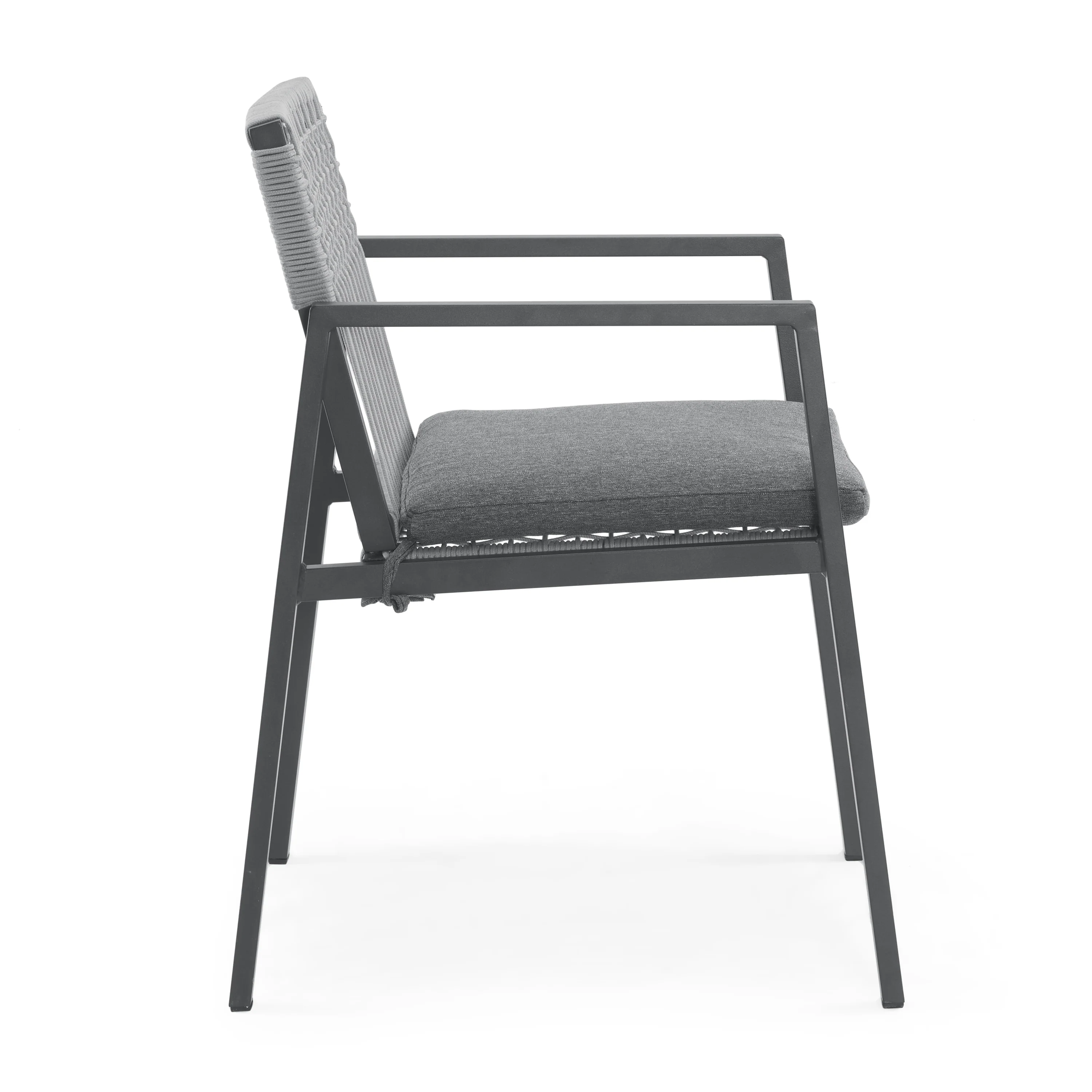 Biornell Outdoor Patio Upholstered Arm Dining Chair - furnishings