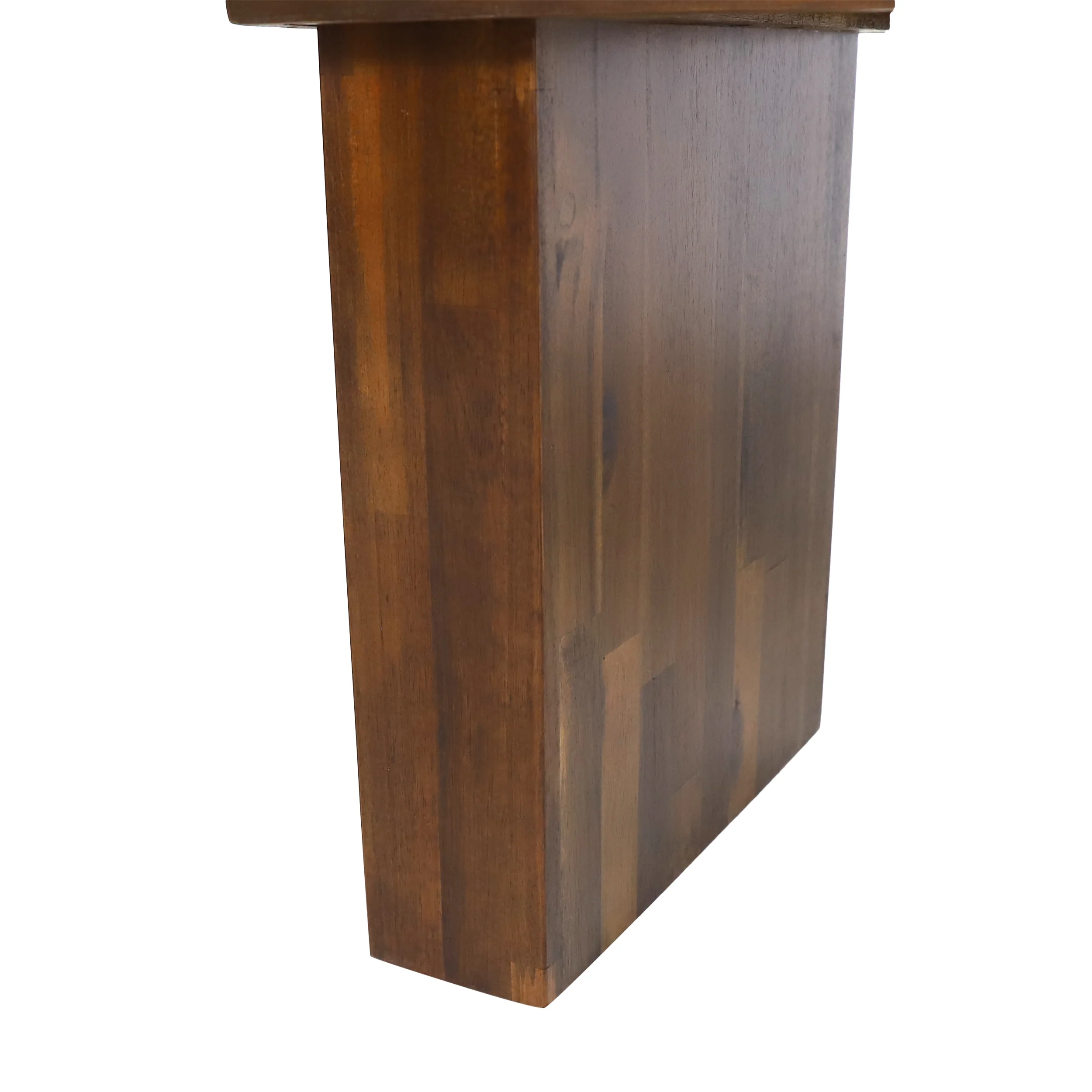 Logan Acacia Wood Dining Benches, Set of 2, Rich Mahogany - furnishings