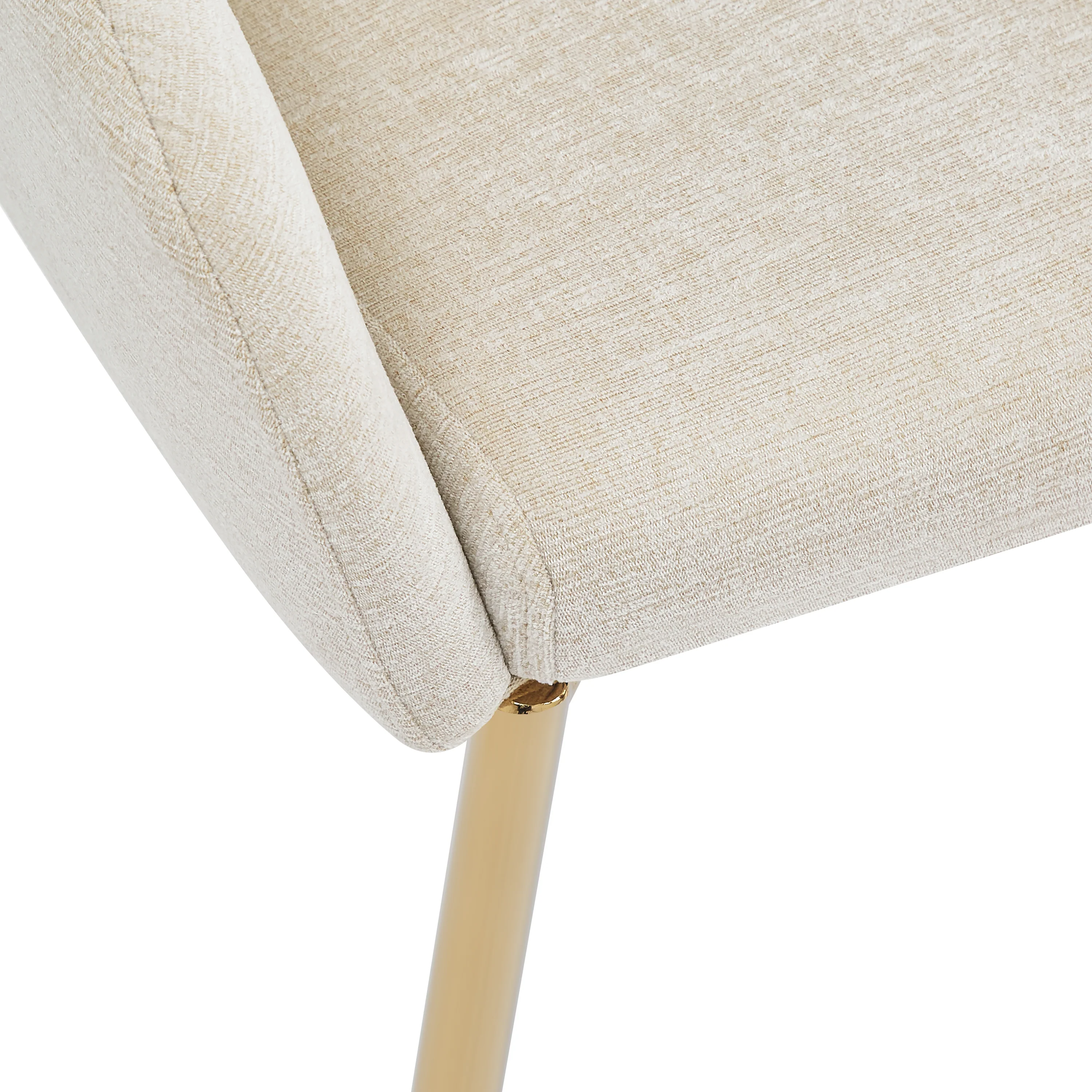 Catherine Polyester Round Back Dining Chair, Set of 2 - furnishings