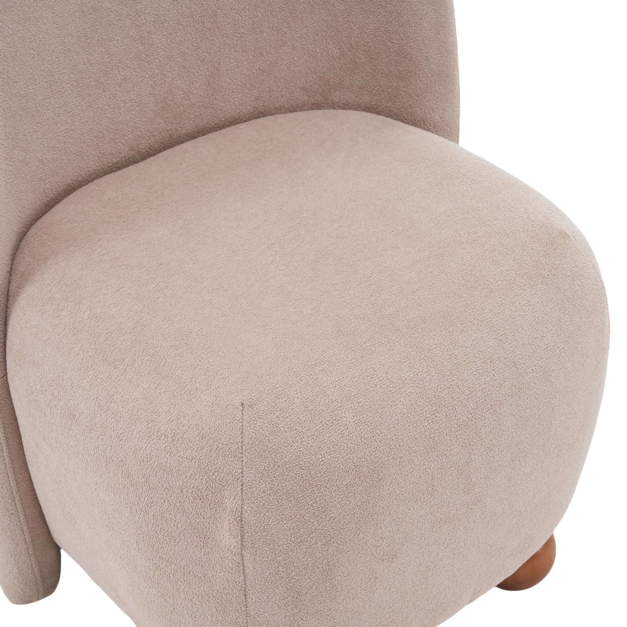 Sallia Ultra-Soft Modern Low-Back Armless Accent Chair, Multiple Color - furnishings