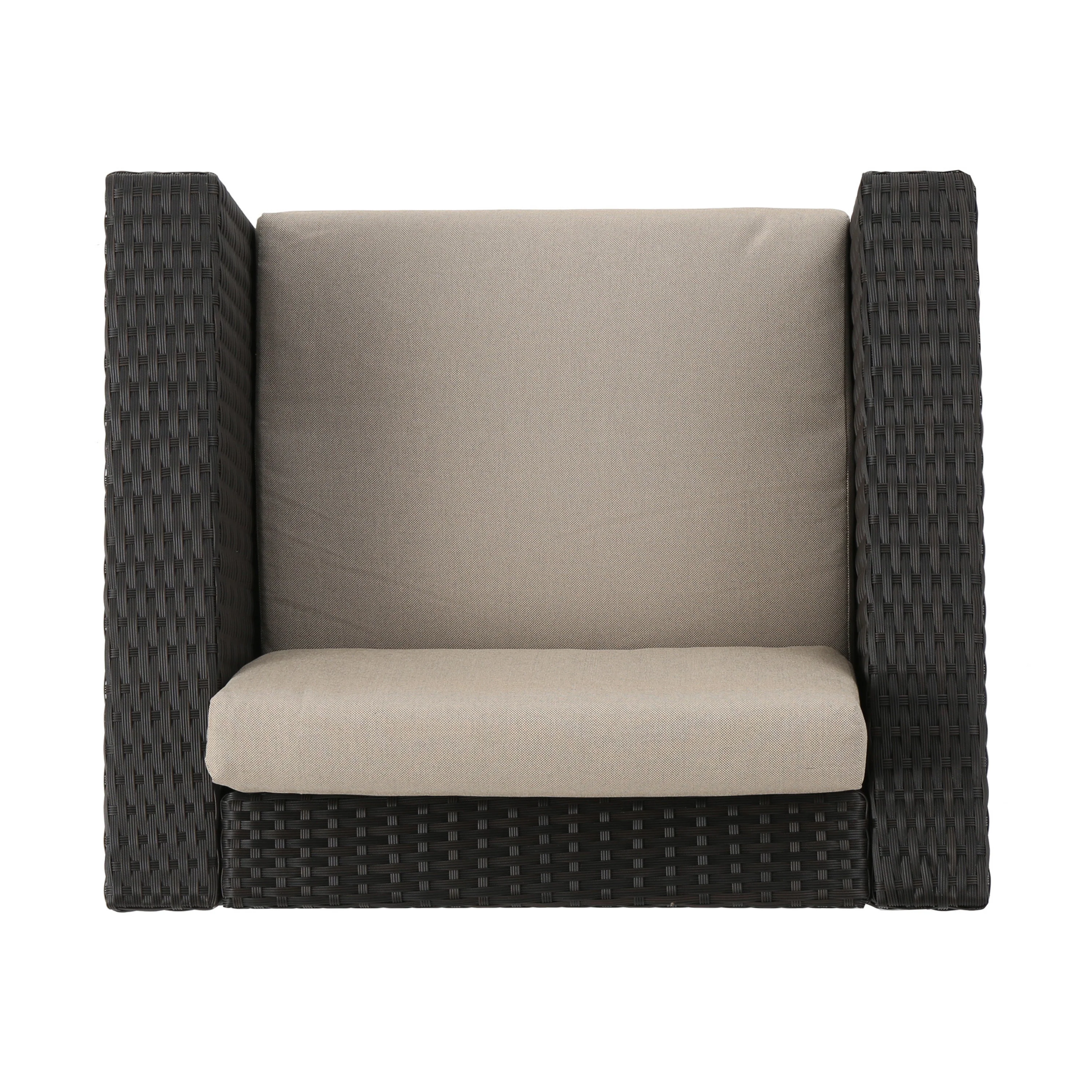 Venice Outdoor 7 Seater Sofa Chat Set with Cushions - furnishings