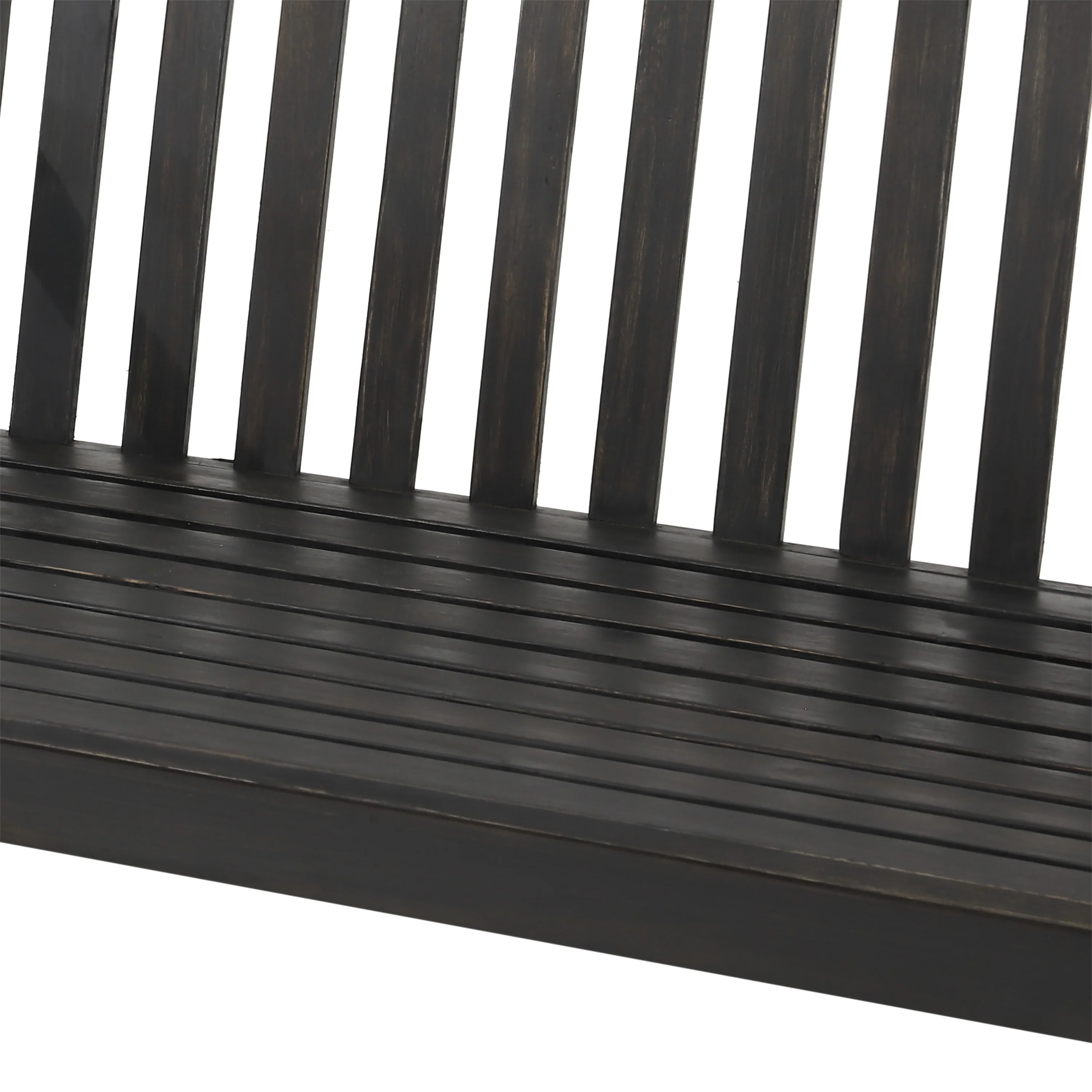 Maurers Outdoor Acacia Wood Hanging Porch Swing - furnishings