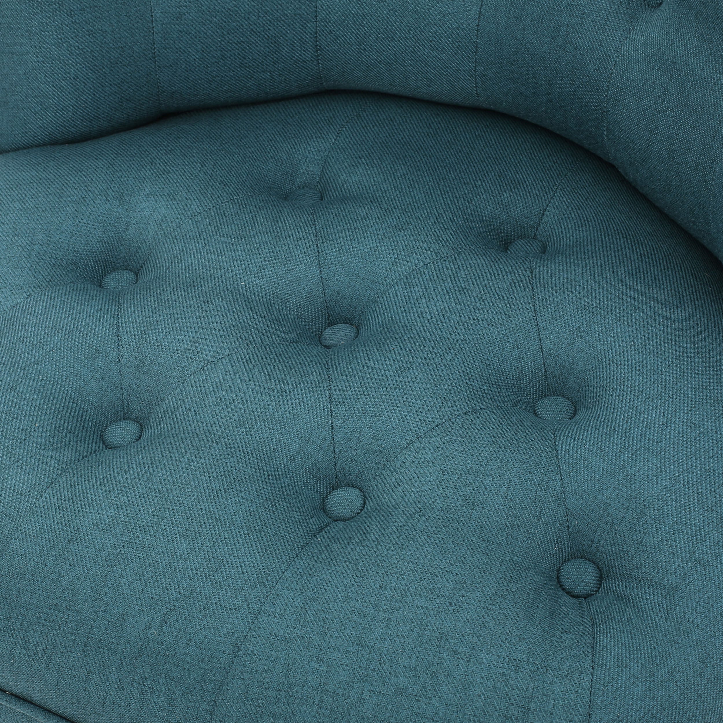 Donna Plush Modern Tufted Accent Chair - furnishings