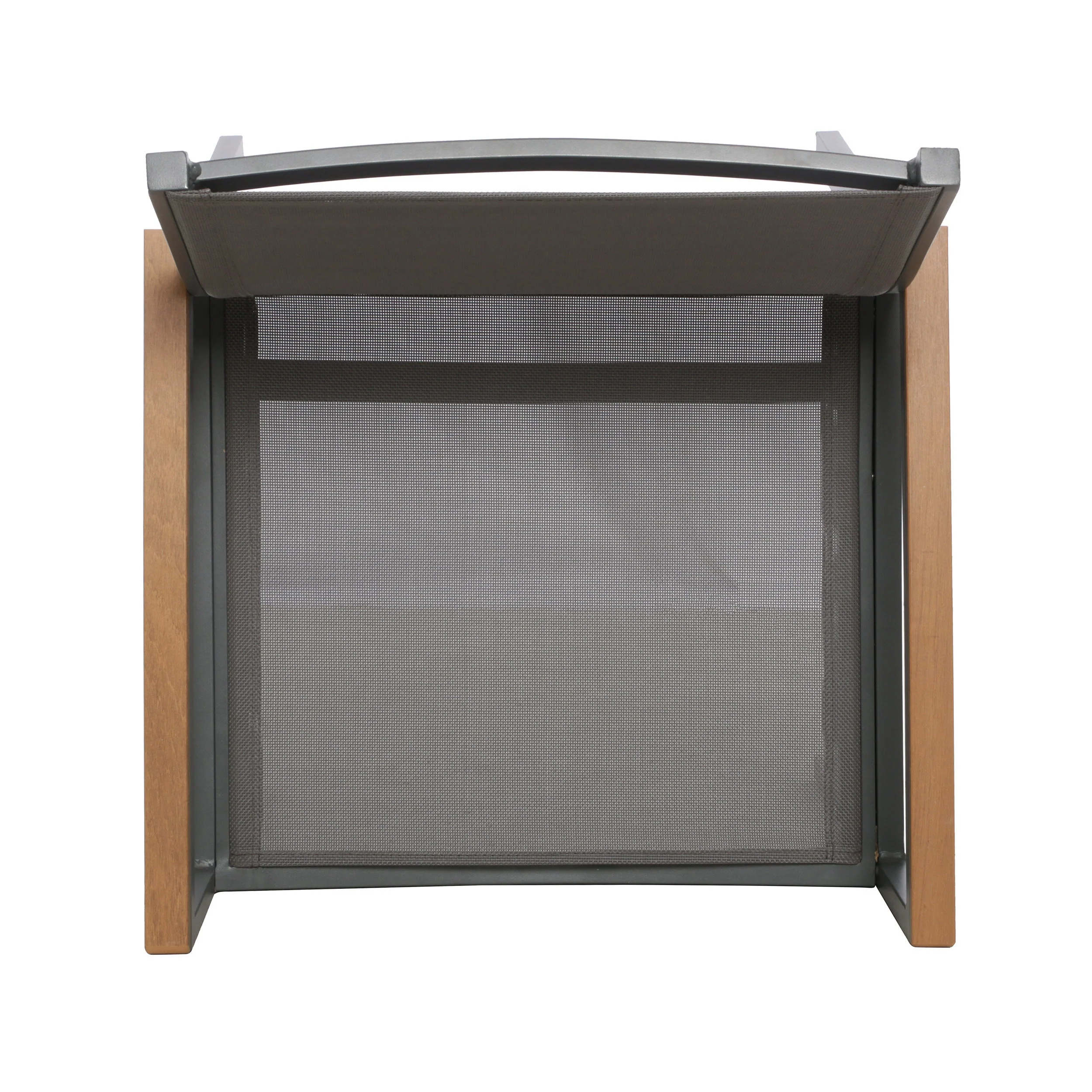 Jamie Outdoor Aluminum and Mesh 7 Piece Dining Set with Glass Table Top - furnishings