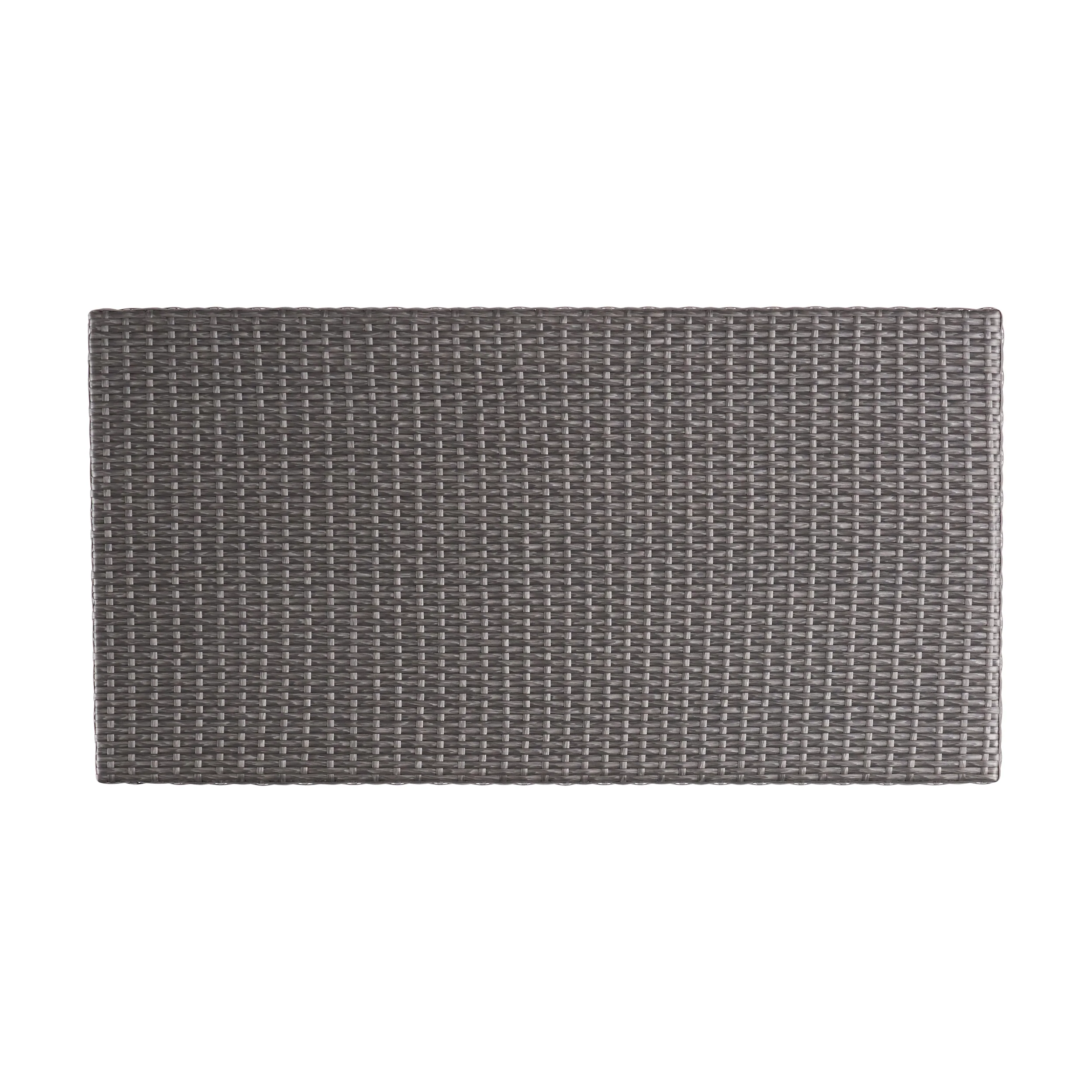 Voyage Outdoor 8 Piece Gray Wicker Chat Set with Cushions - furnishings
