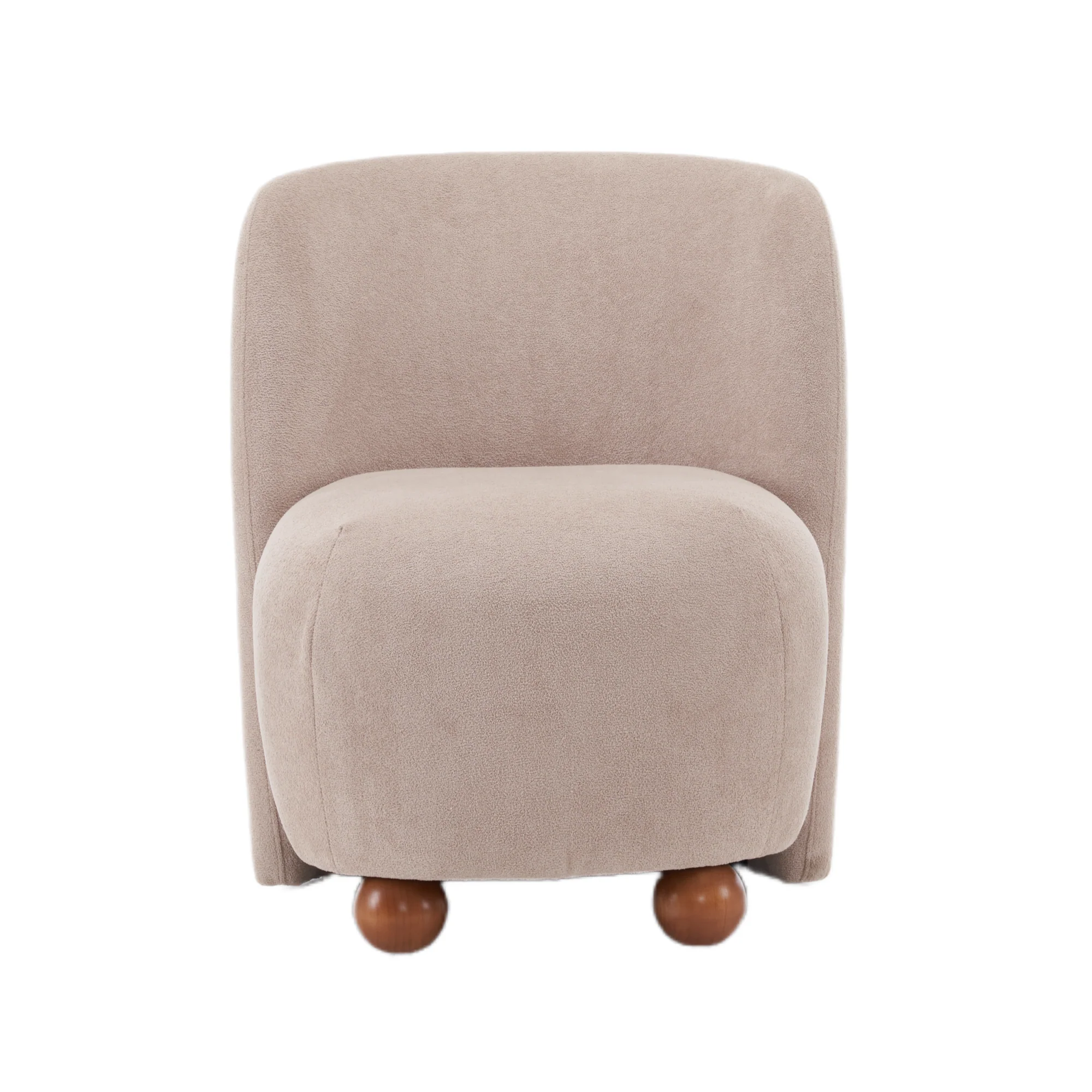Sallia Ultra-Soft Modern Low-Back Armless Accent Chair, Multiple Color - furnishings
