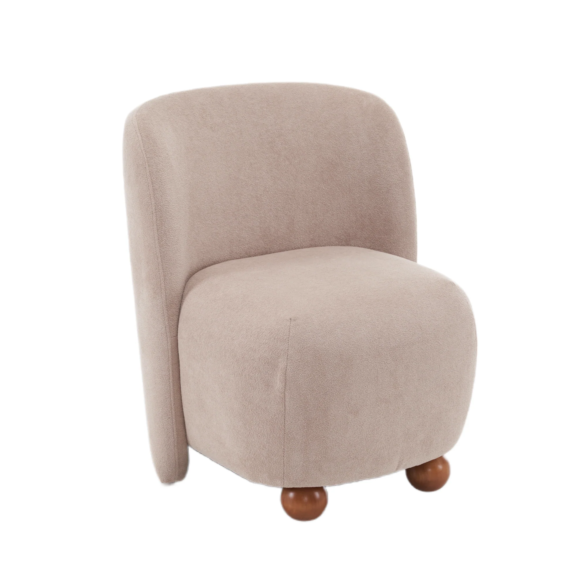 Sallia Ultra-Soft Modern Low-Back Armless Accent Chair, Multiple Color - furnishings