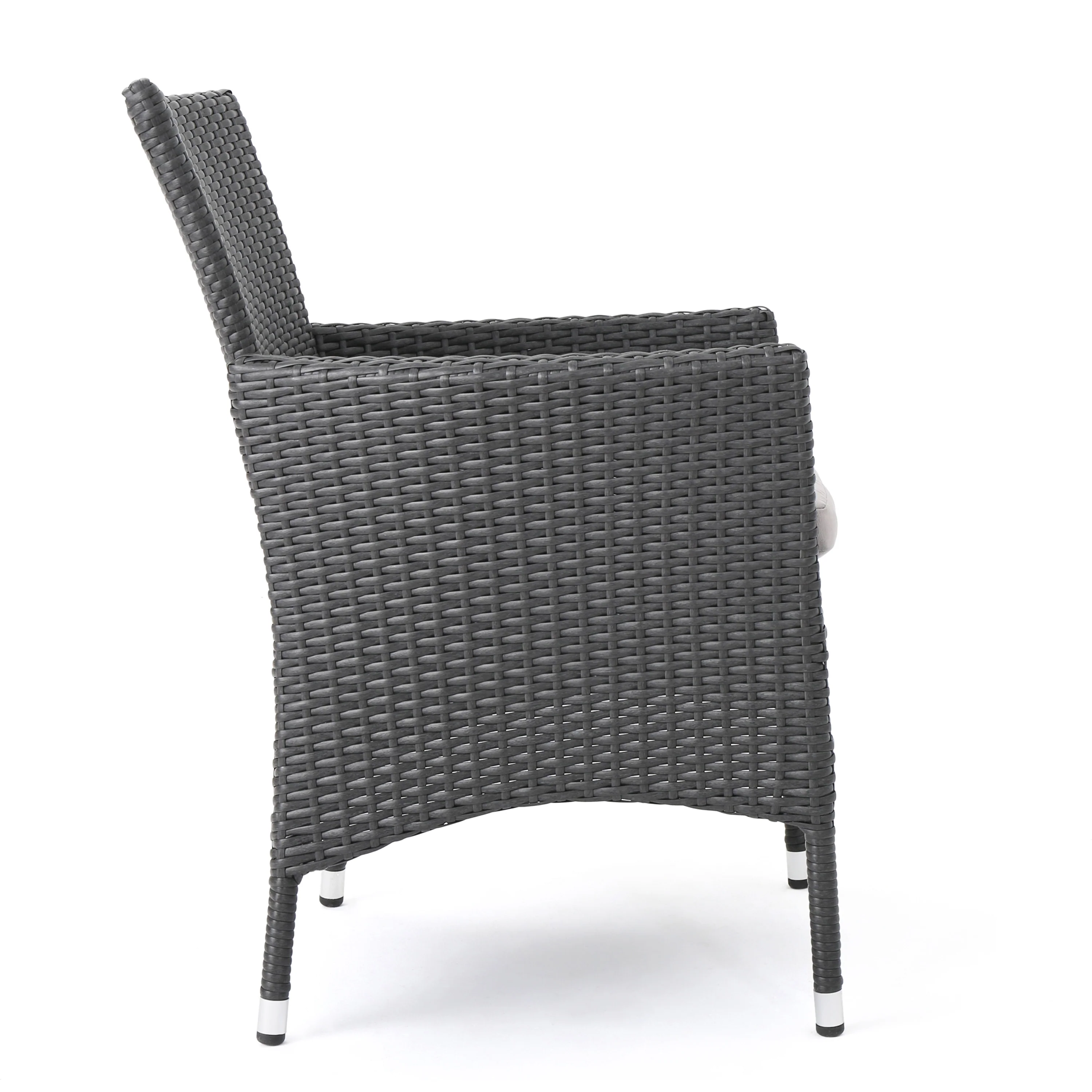 Malta Outdoor 7pc Grey Dining Set - furnishings