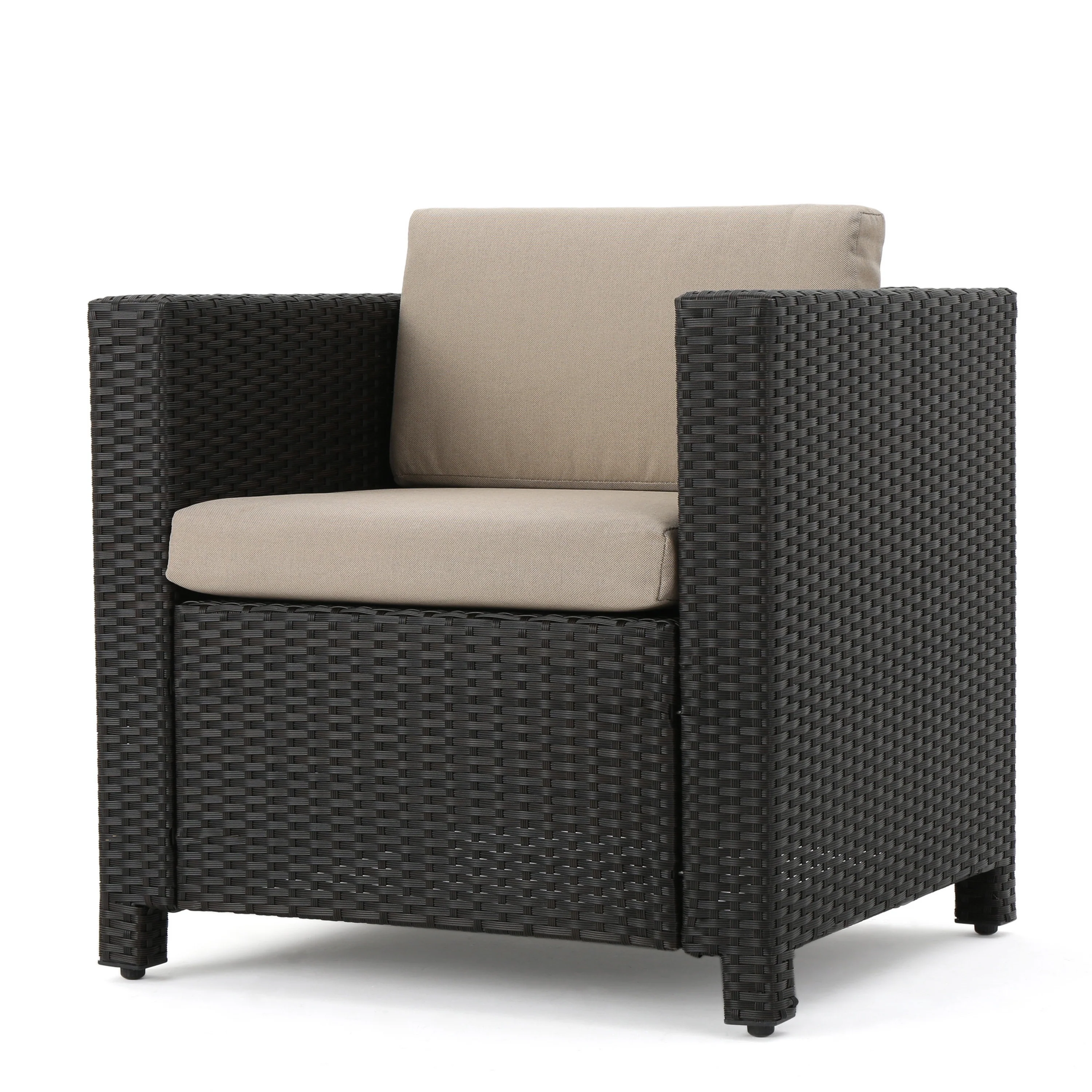 Venice Outdoor 7 Seater Sofa Chat Set with Cushions - furnishings