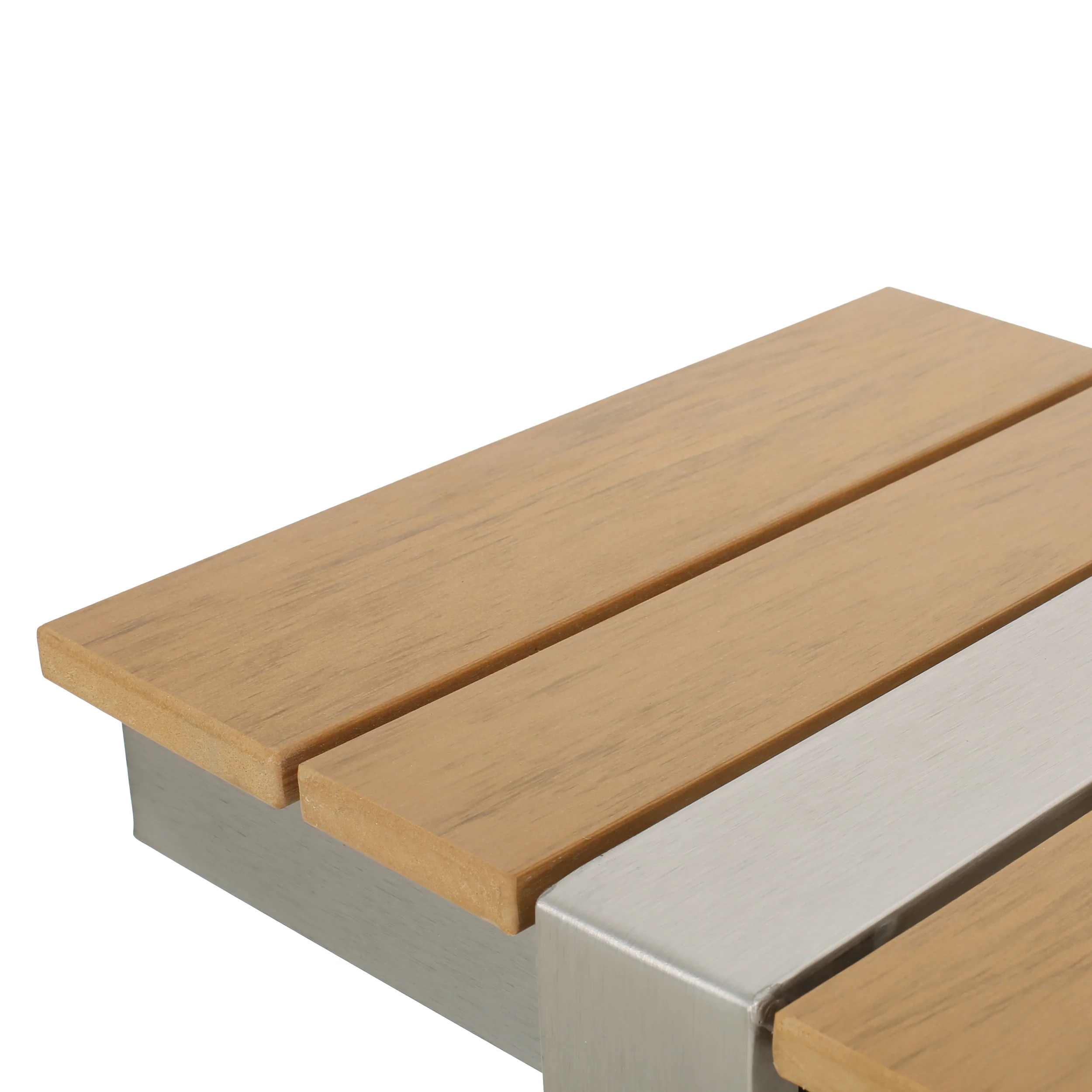 Mora Outdoor Aluminum Dining Bench - furnishings