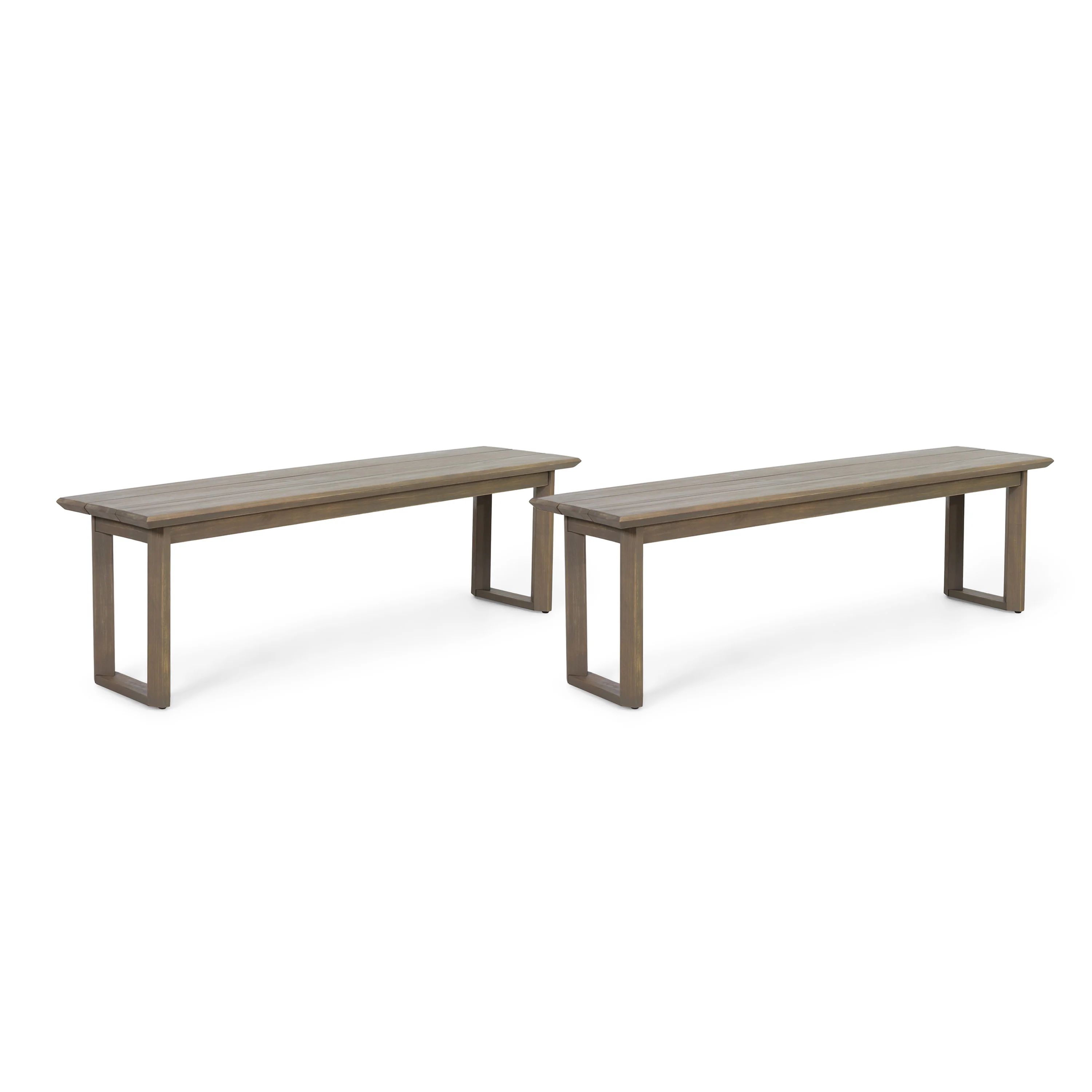 Conifer Outdoor Acacia Wood Dining Bench - furnishings