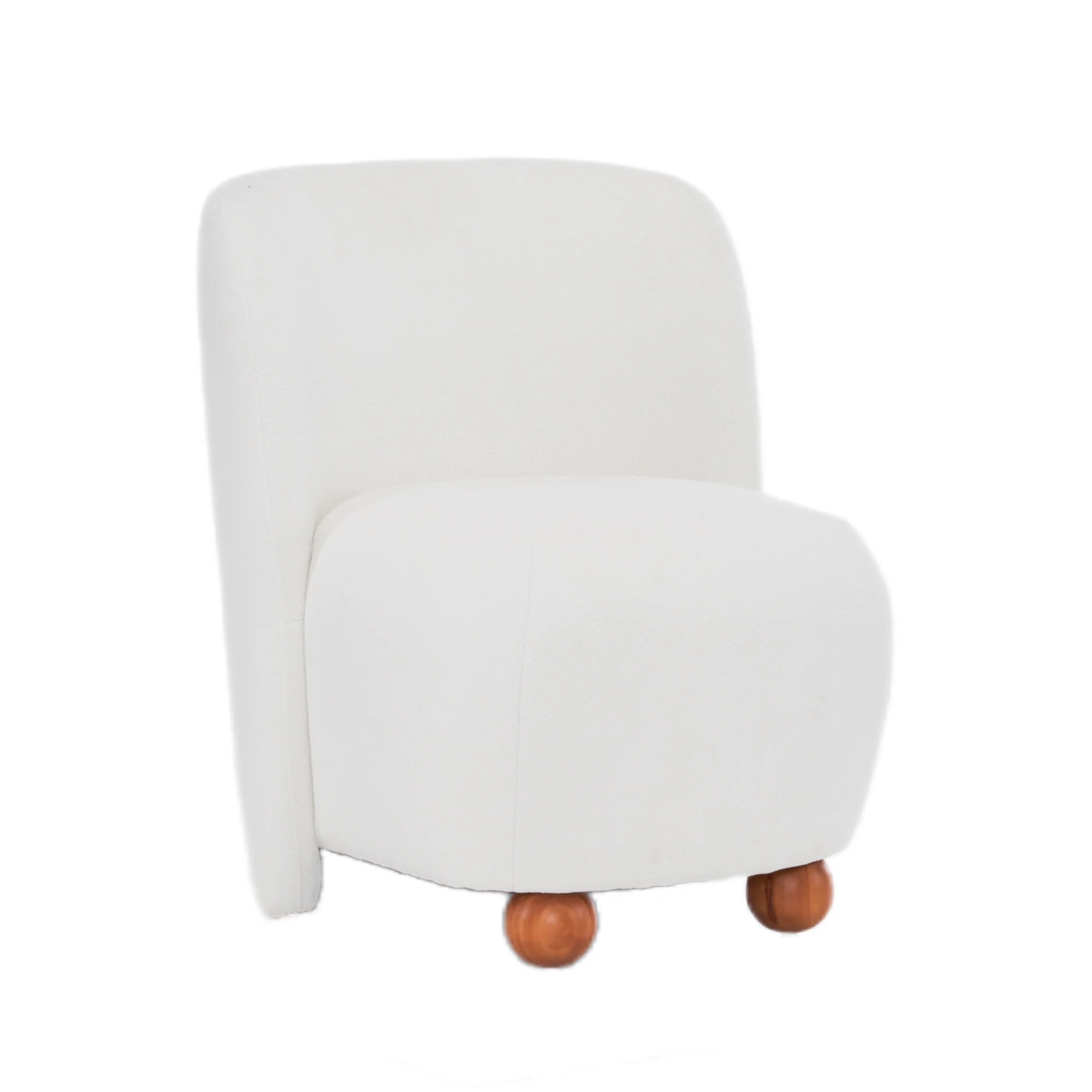 Sallia Ultra-Soft Modern Low-Back Armless Accent Chair, Multiple Color - furnishings