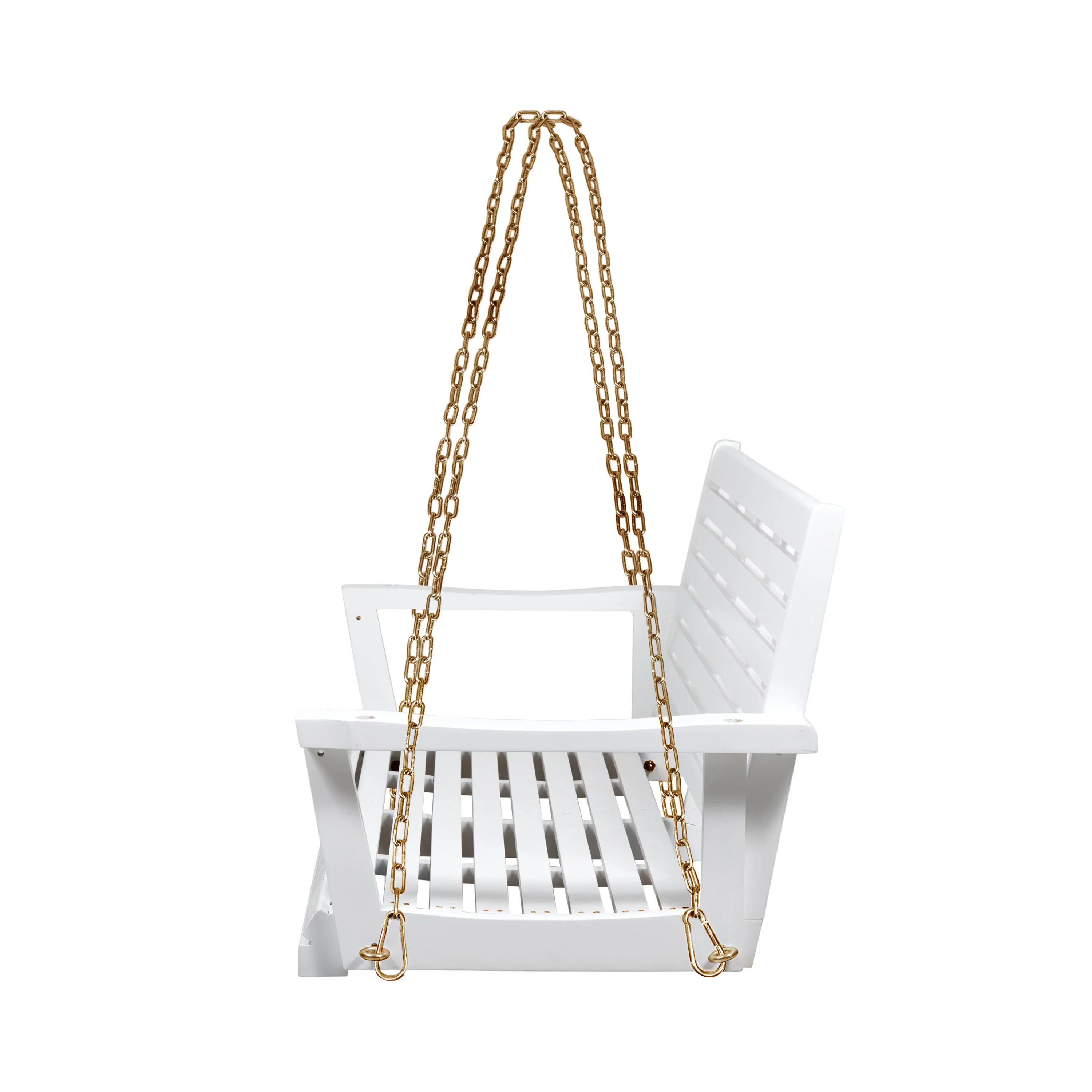 Viola Outdoor Acacia Wood Porch Swing - furnishings