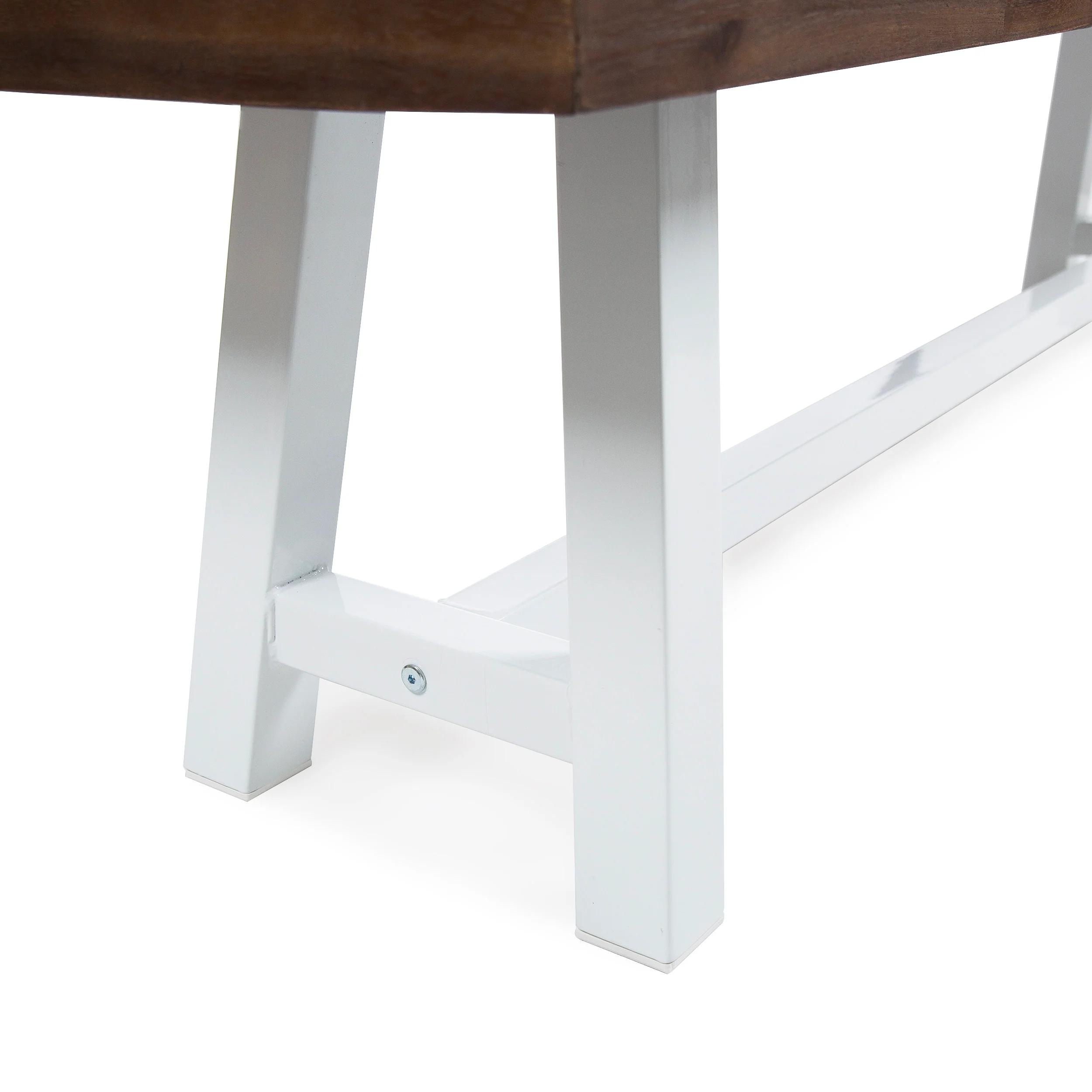 Bowman Outdoor Acacia Wood Benches, Set of 2 - furnishings