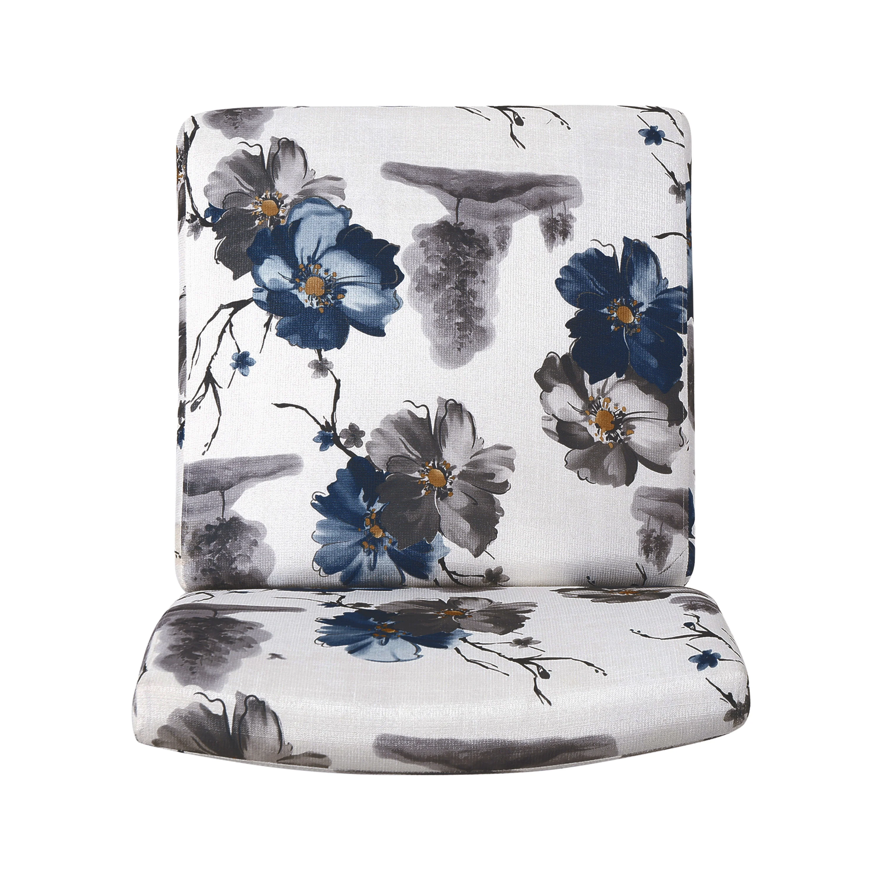 Kendal Contemporary Fabric Slipper Accent Chair - furnishings