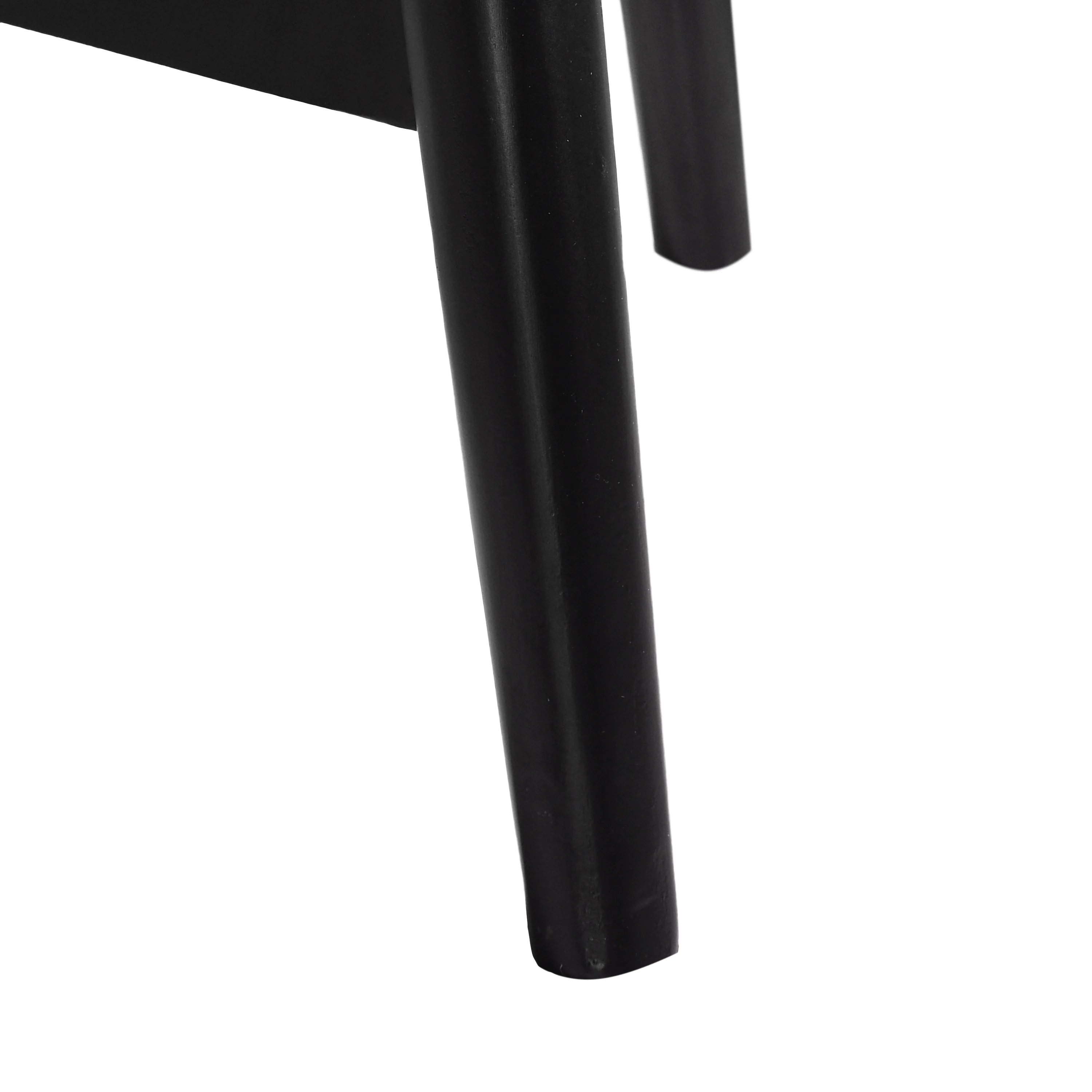 Acamar Acamar Polyester and Birch Wishbone Accent Chair - furnishings