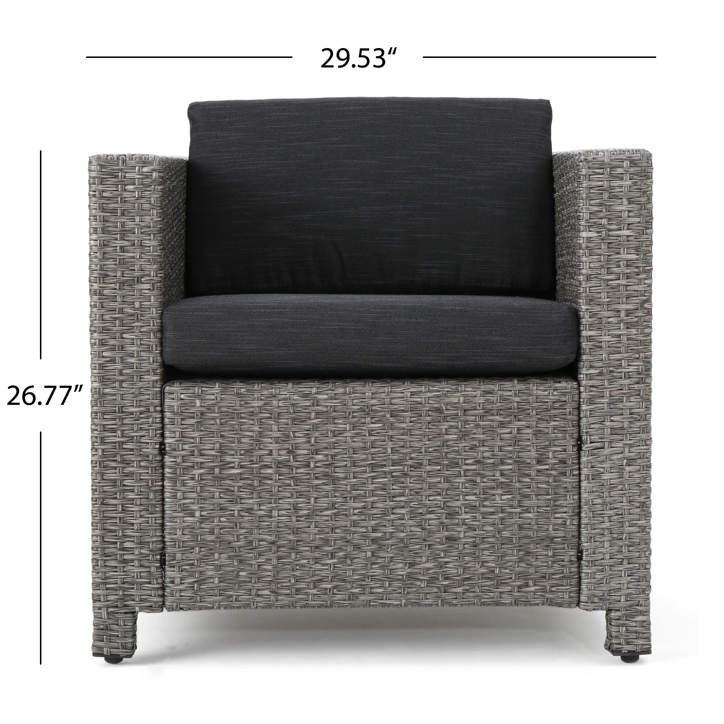 Venice 6-Seater Outdoor Sofa Set with Coffee Table - furnishings