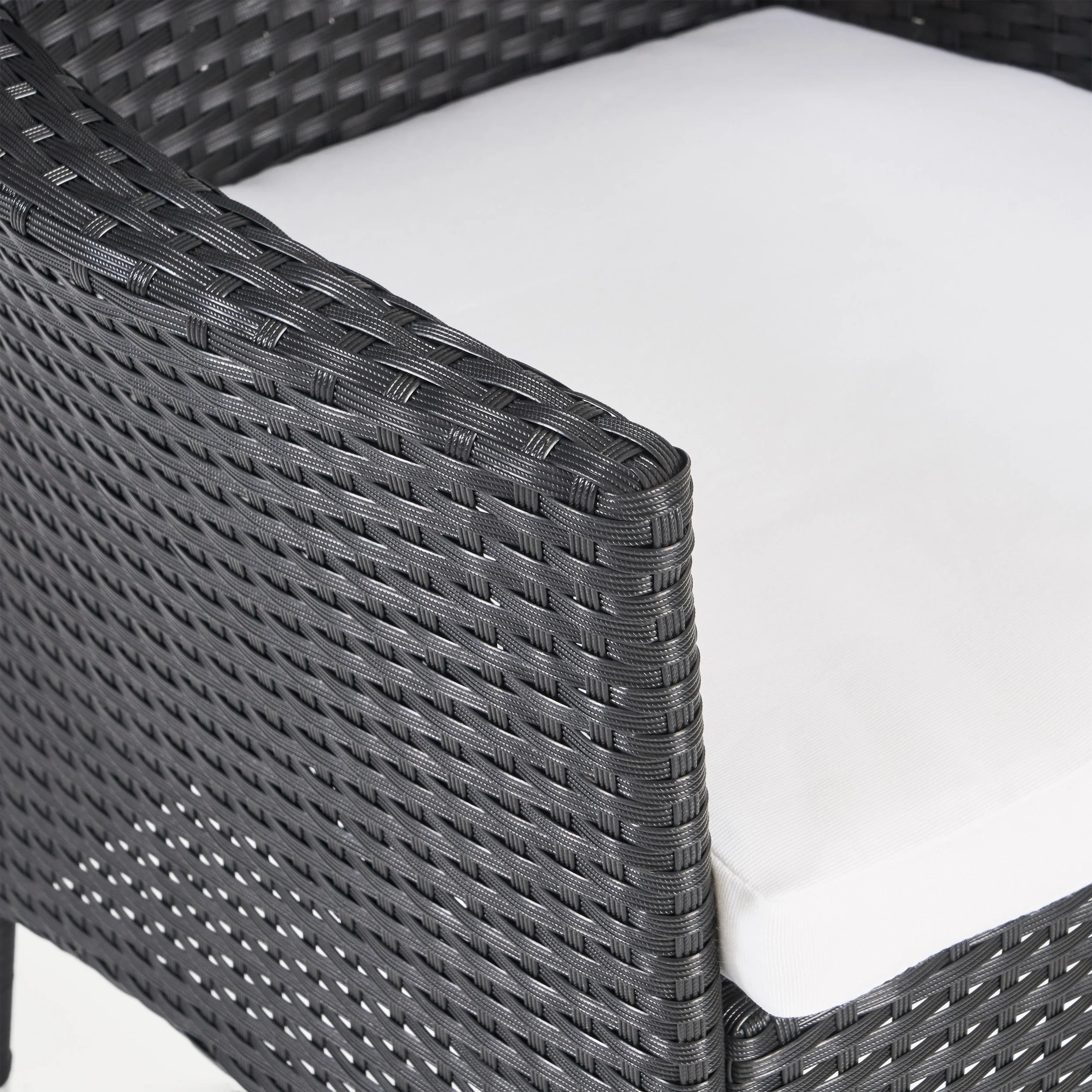 Nelly Outdoor Aluminum and Wicker 8 Seater Dining Set - furnishings