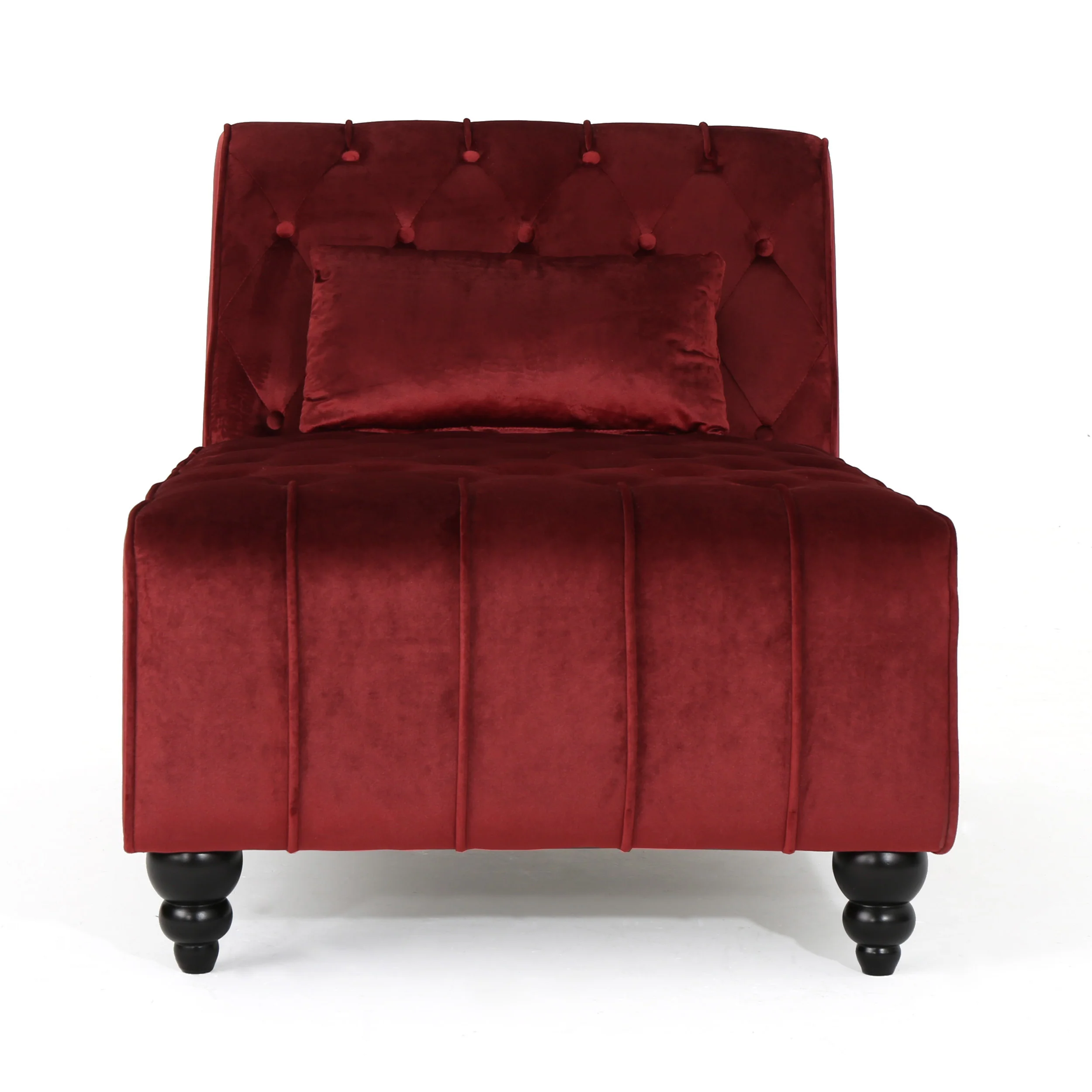 Rafaela Tufted Velvet Chaise Lounge - furnishings
