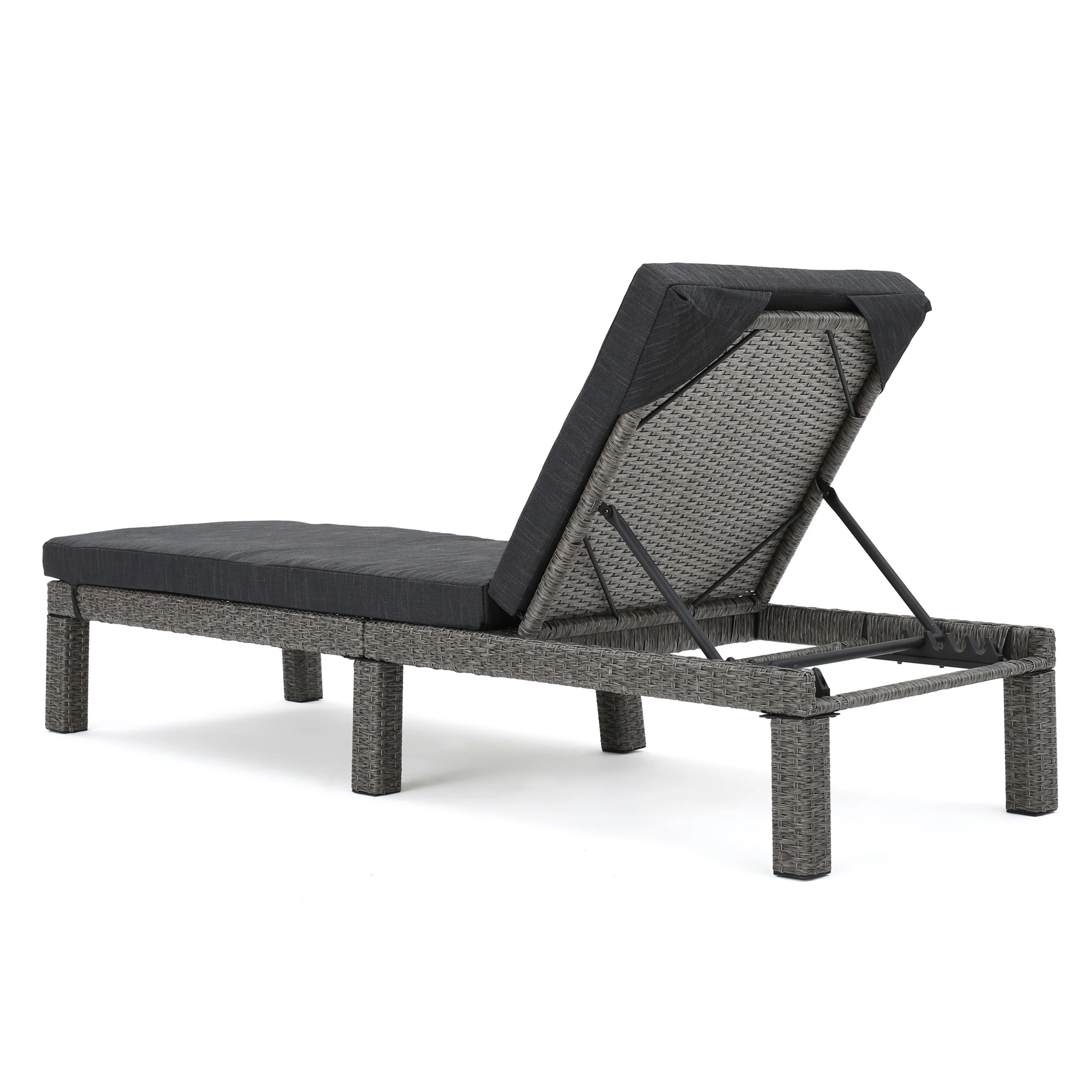Phillips Outdoor 13 Pc Wicker Patio Set w/Water Resistant Cushions - furnishings