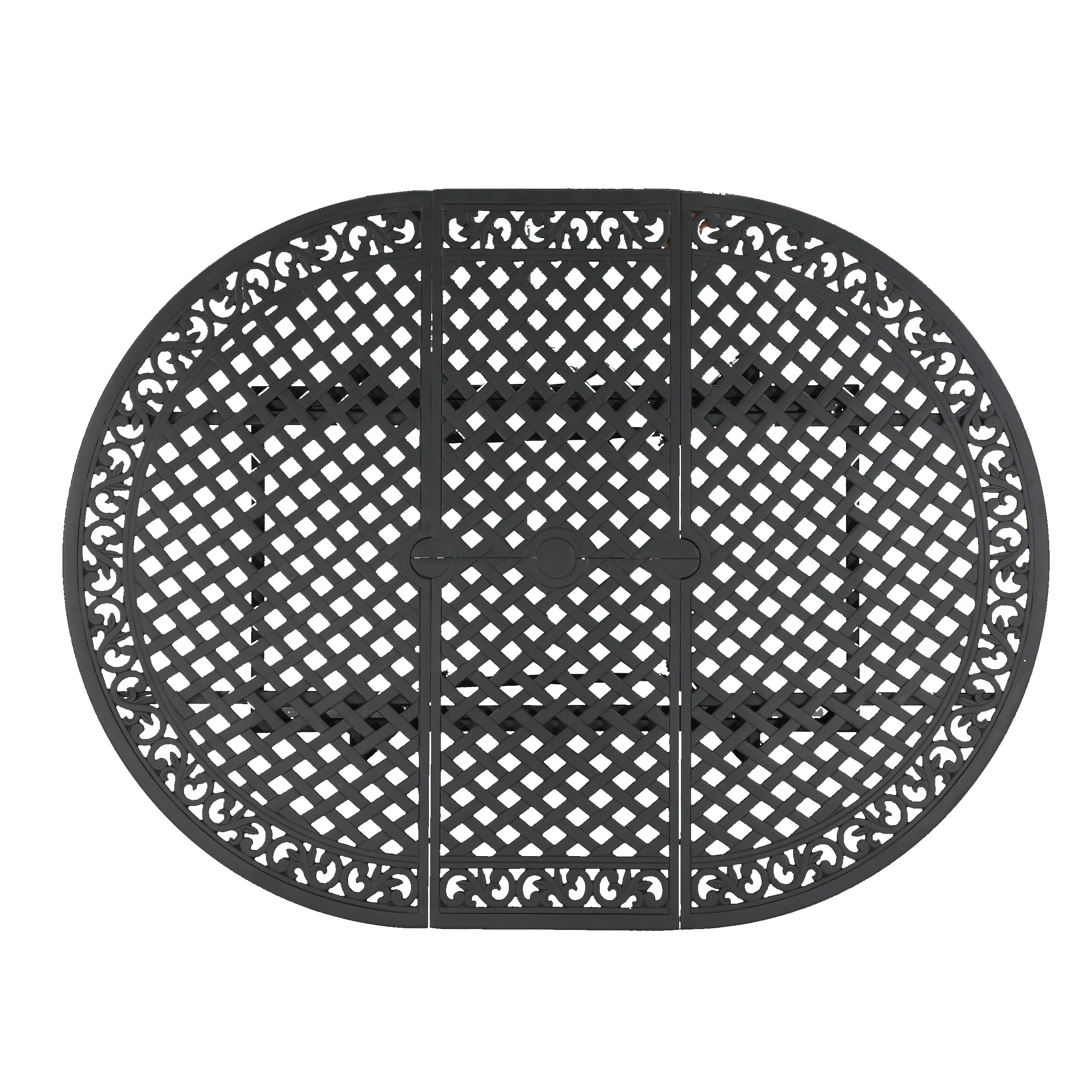 Clarisse Outdoor 7 Piece Dining Set with Expandable Aluminum Table - furnishings