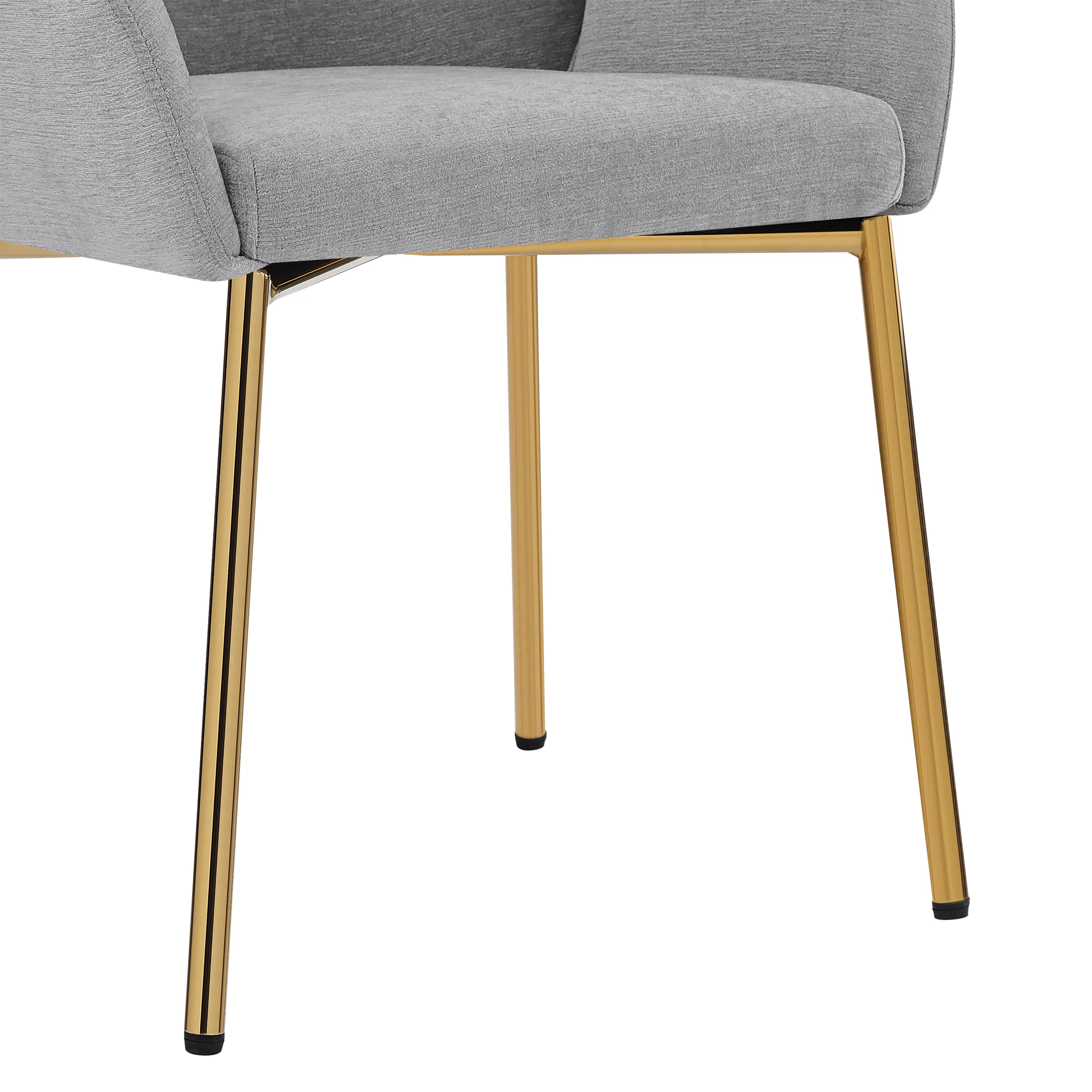 Catherine Polyester Round Back Dining Chair, Set of 2 - furnishings