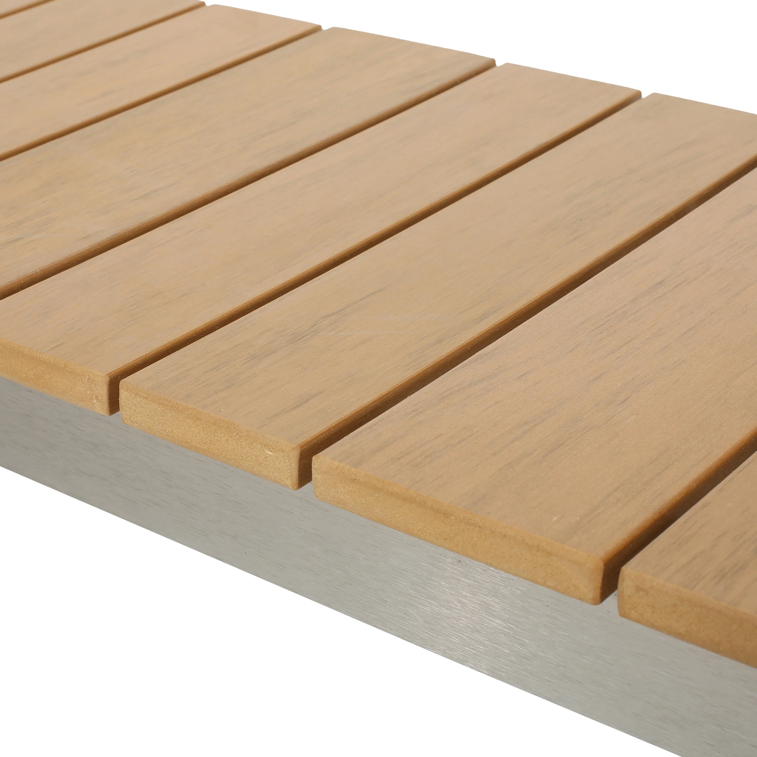 Mora Outdoor Aluminum Dining Bench - furnishings