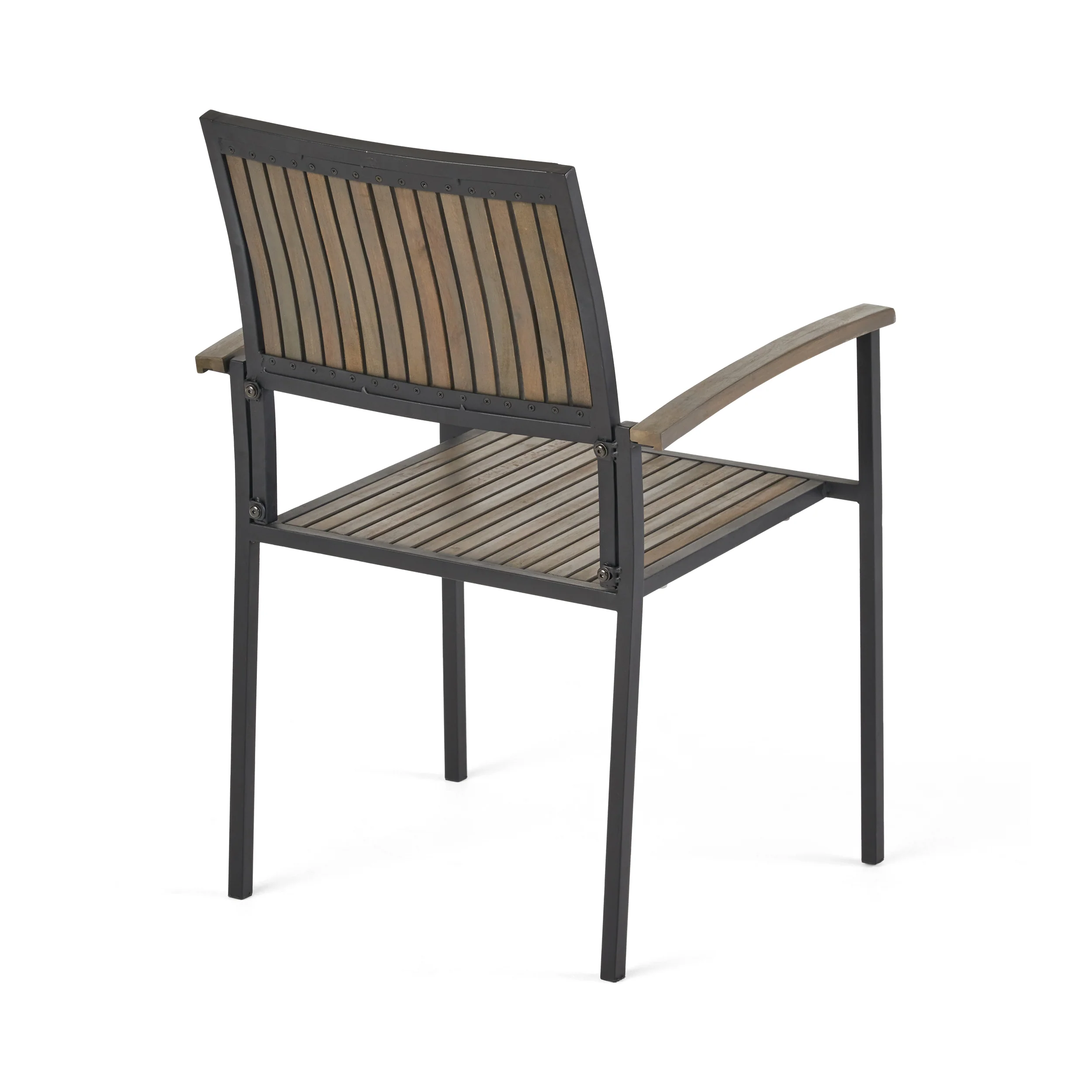 Tabitha Outdoor 4 Seater Acacia Wood Square Dining Set - furnishings