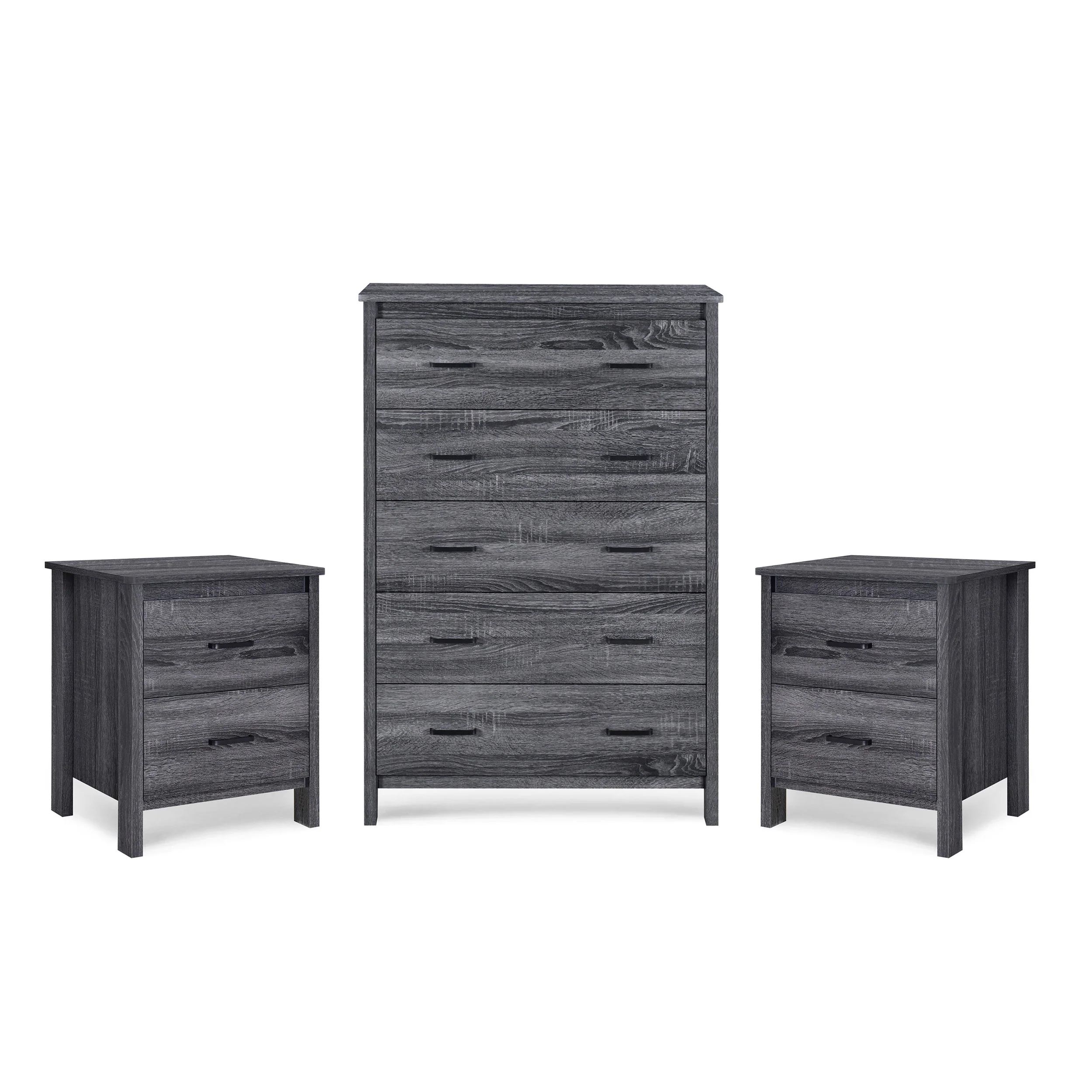 Titeca Contemporary 3 Piece Dresser and Nightstand Set - furnishings