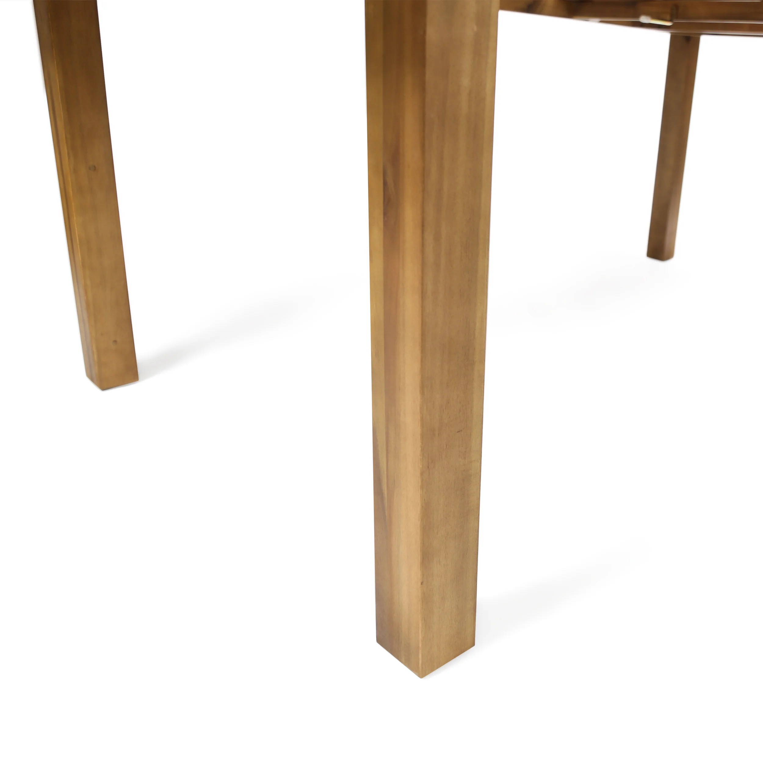 Chassidy Outdoor 8 Seater Acacia Wood Dining Set with Expandable Table - furnishings