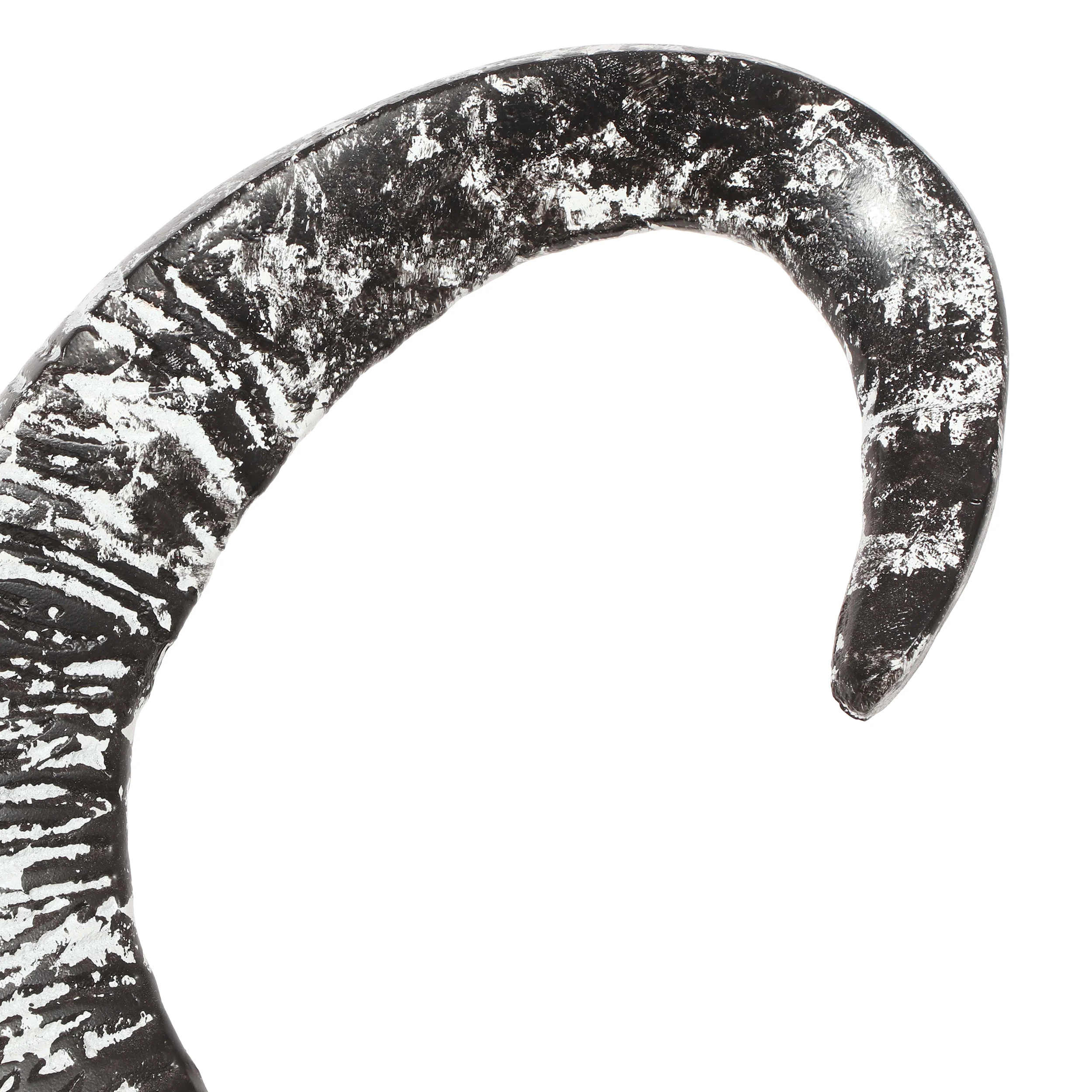 Blalock Handcrafted Aluminum Bull Skull Decor with Stand - furnishings