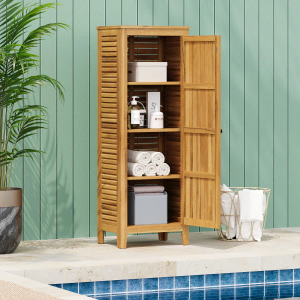 Grella Outdoor Storage Cabinet - furnishings