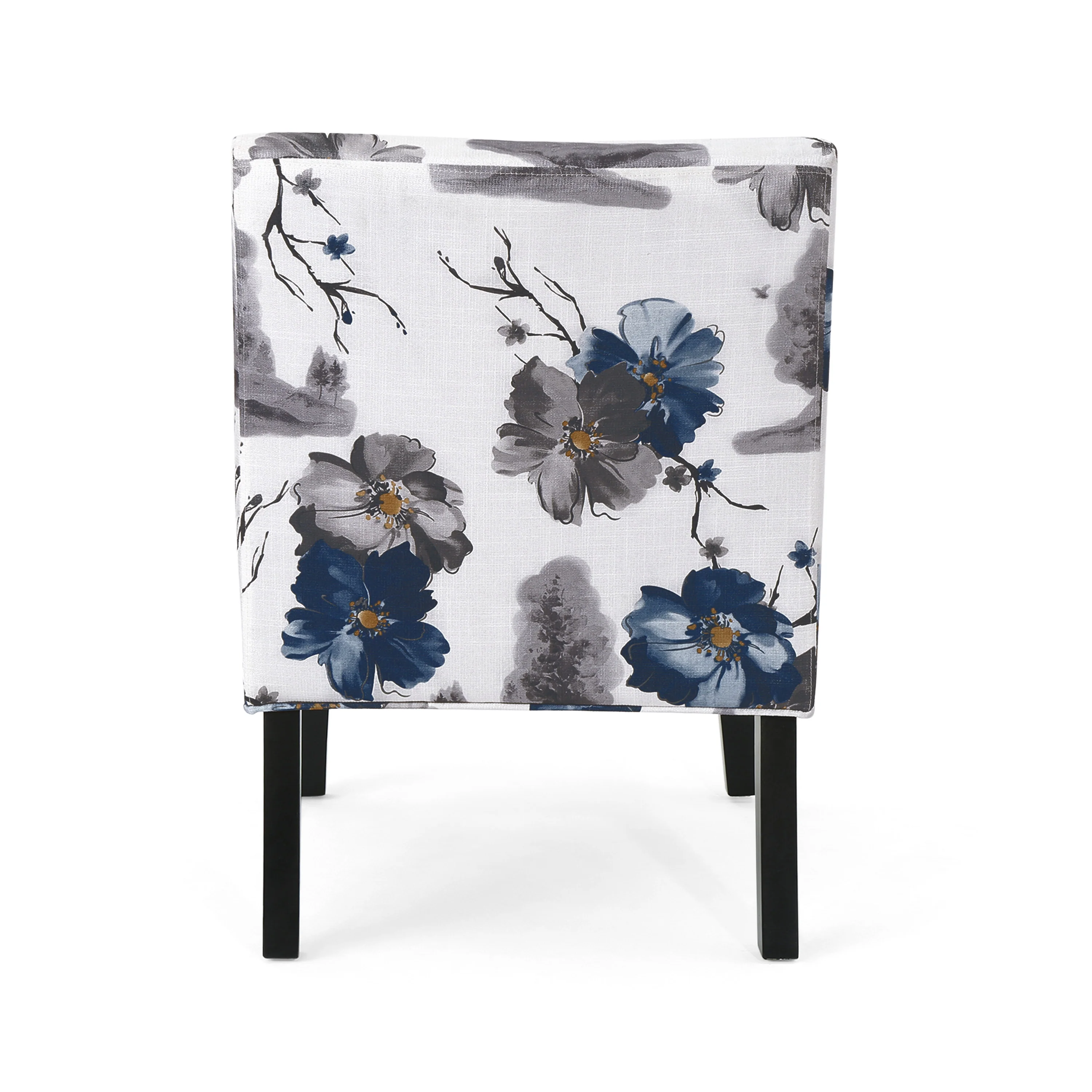Kendal Contemporary Fabric Slipper Accent Chair - furnishings