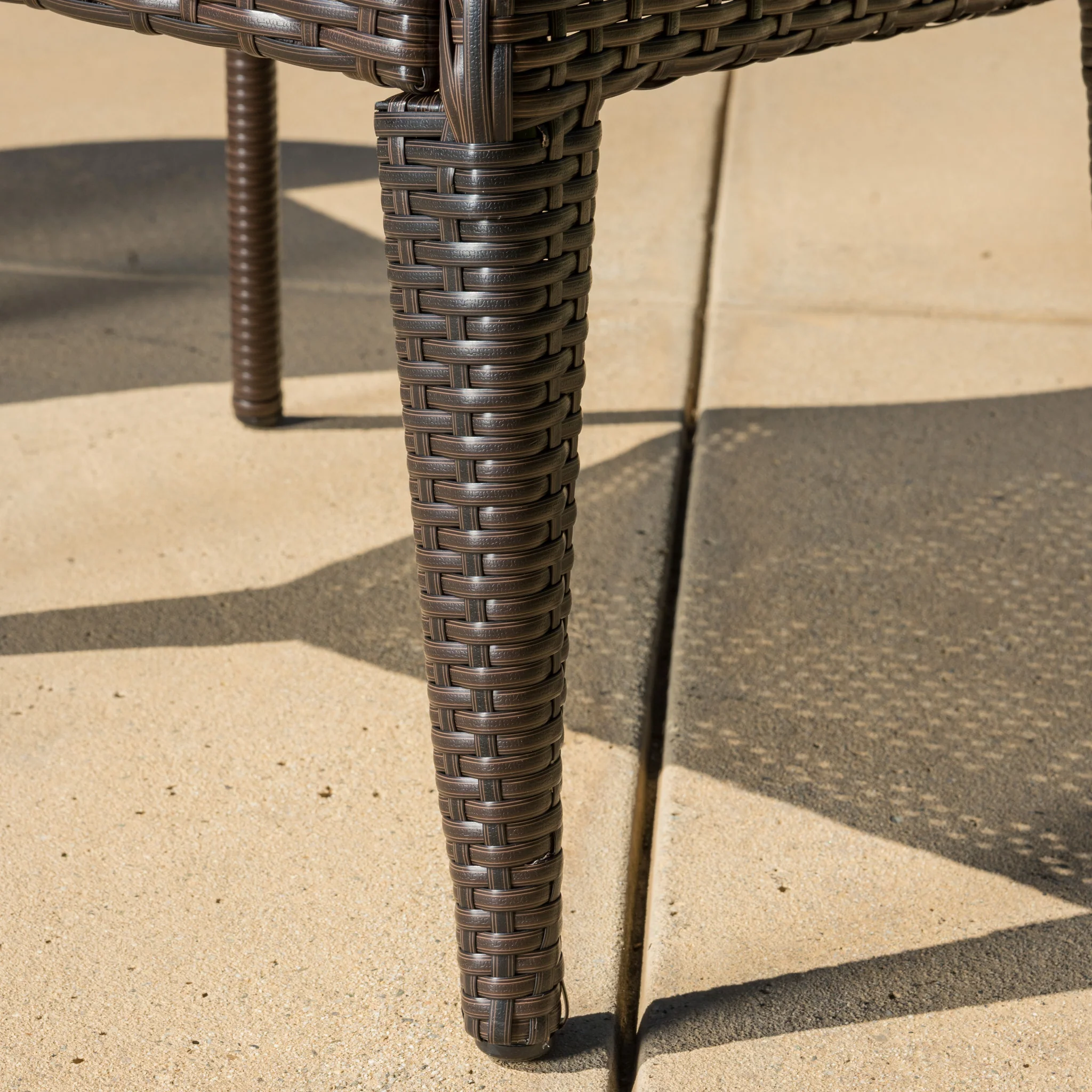 Maple Outdoor 7-piece Wicker Dining Set - furnishings