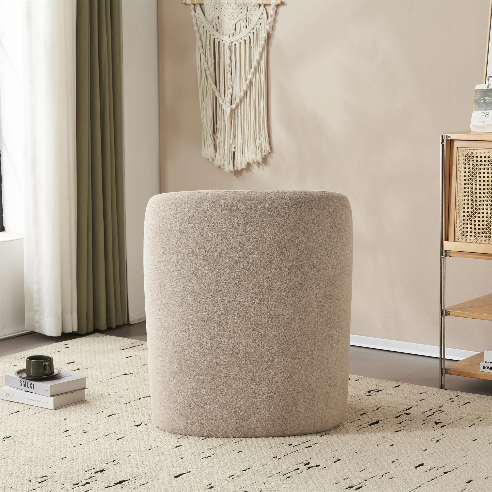 Sallia Ultra-Soft Modern Low-Back Armless Accent Chair, Multiple Color - furnishings