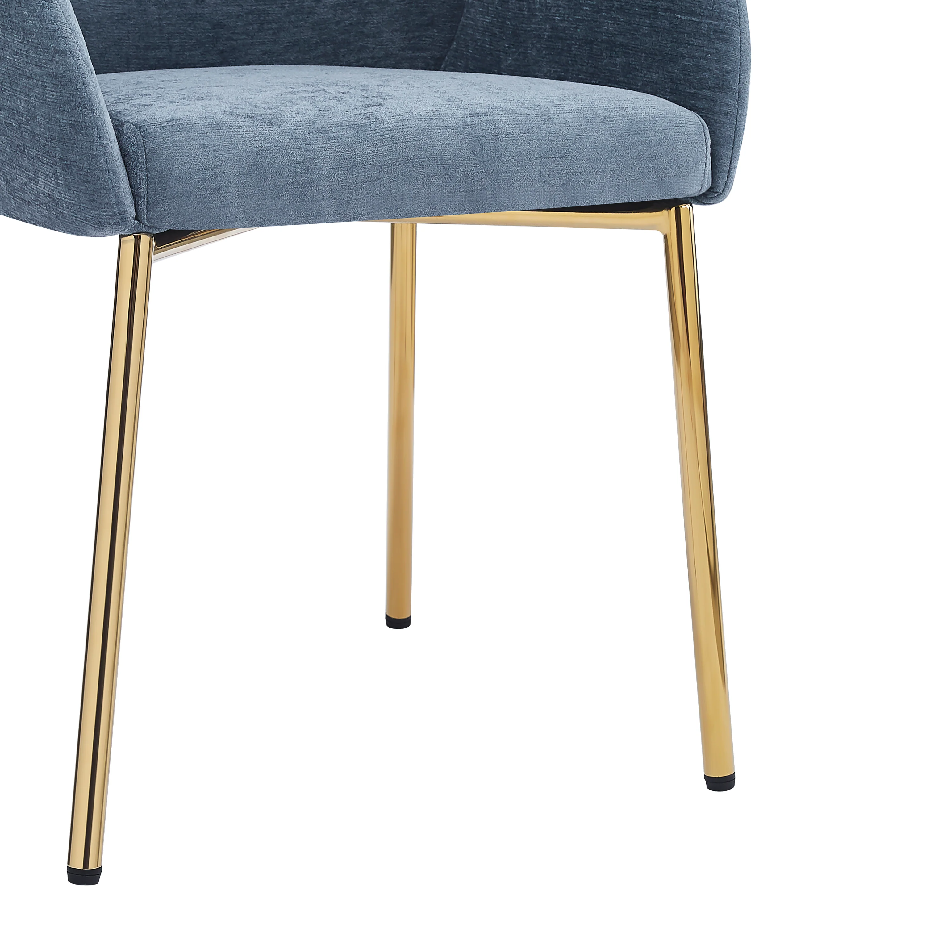 Catherine Polyester Round Back Dining Chair, Set of 2 - furnishings