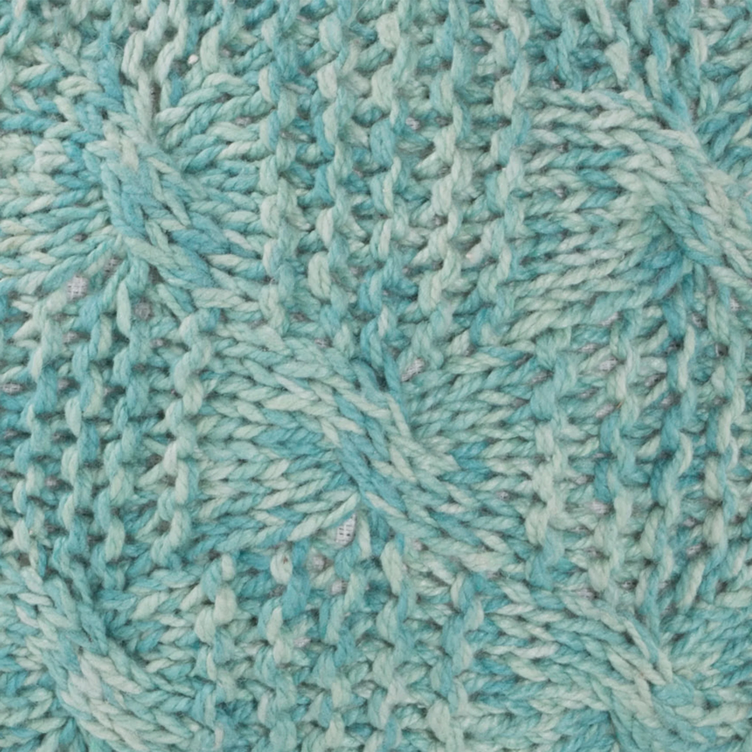 Dahlia Handcrafted Modern Fabric Weave Pouf - furnishings