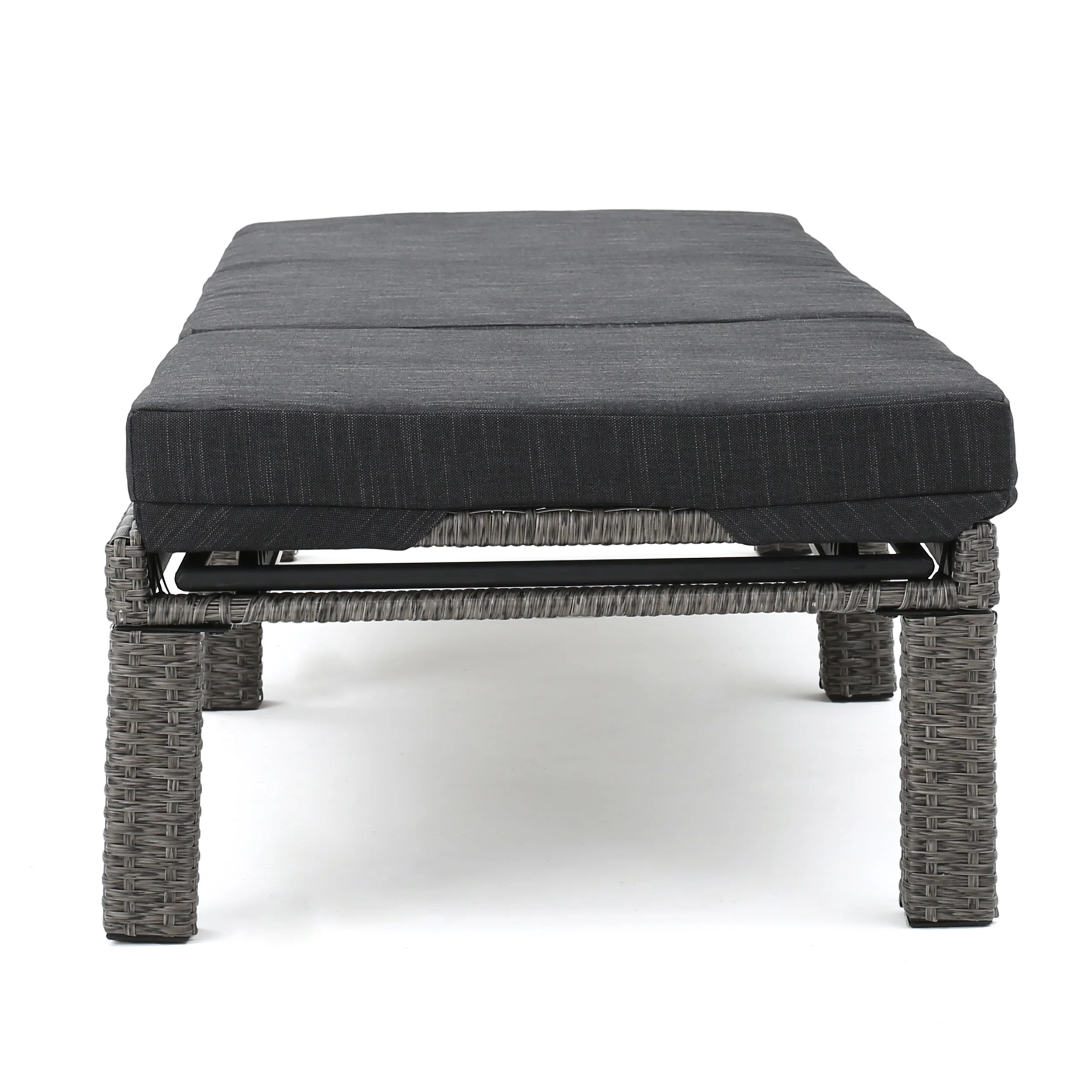 Phillips Outdoor 13 Pc Wicker Patio Set w/Water Resistant Cushions - furnishings