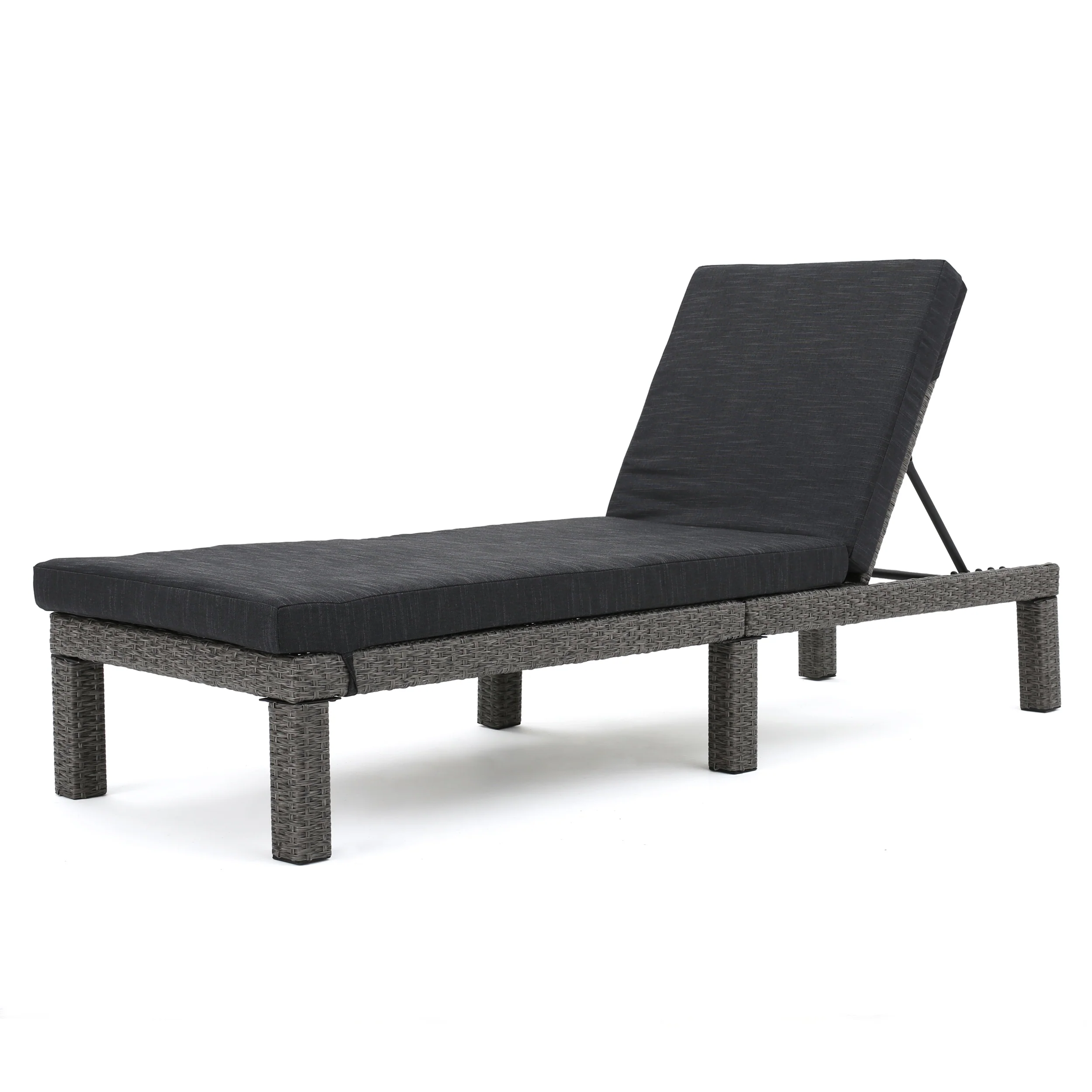 Portofino Outdoor 10 Piece Wicker Patio Set with Water Resistant Cushions - furnishings