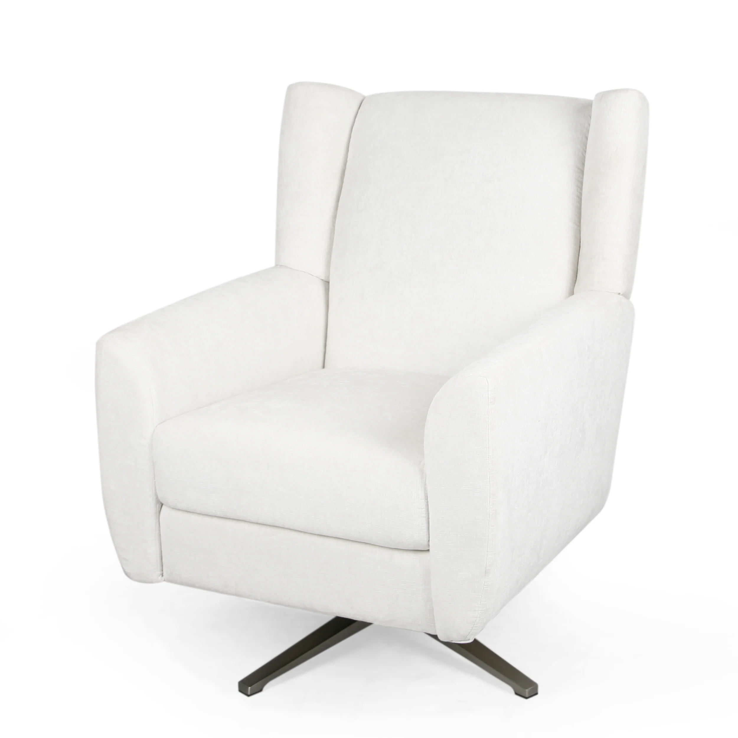 Dezi Contemporary Fabric Swivel Chair - furnishings