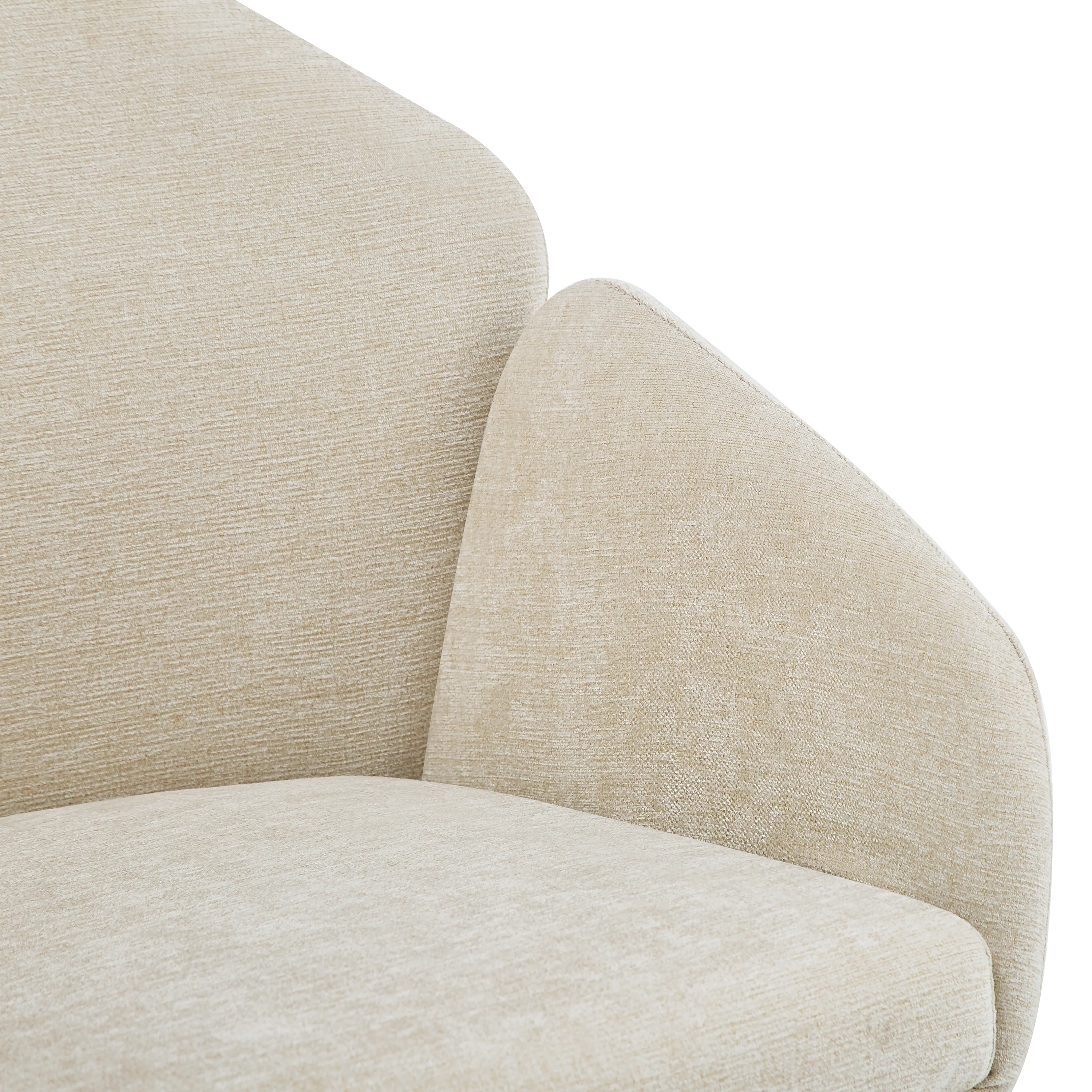 Catherine Polyester Round Back Dining Chair, Set of 2 - furnishings
