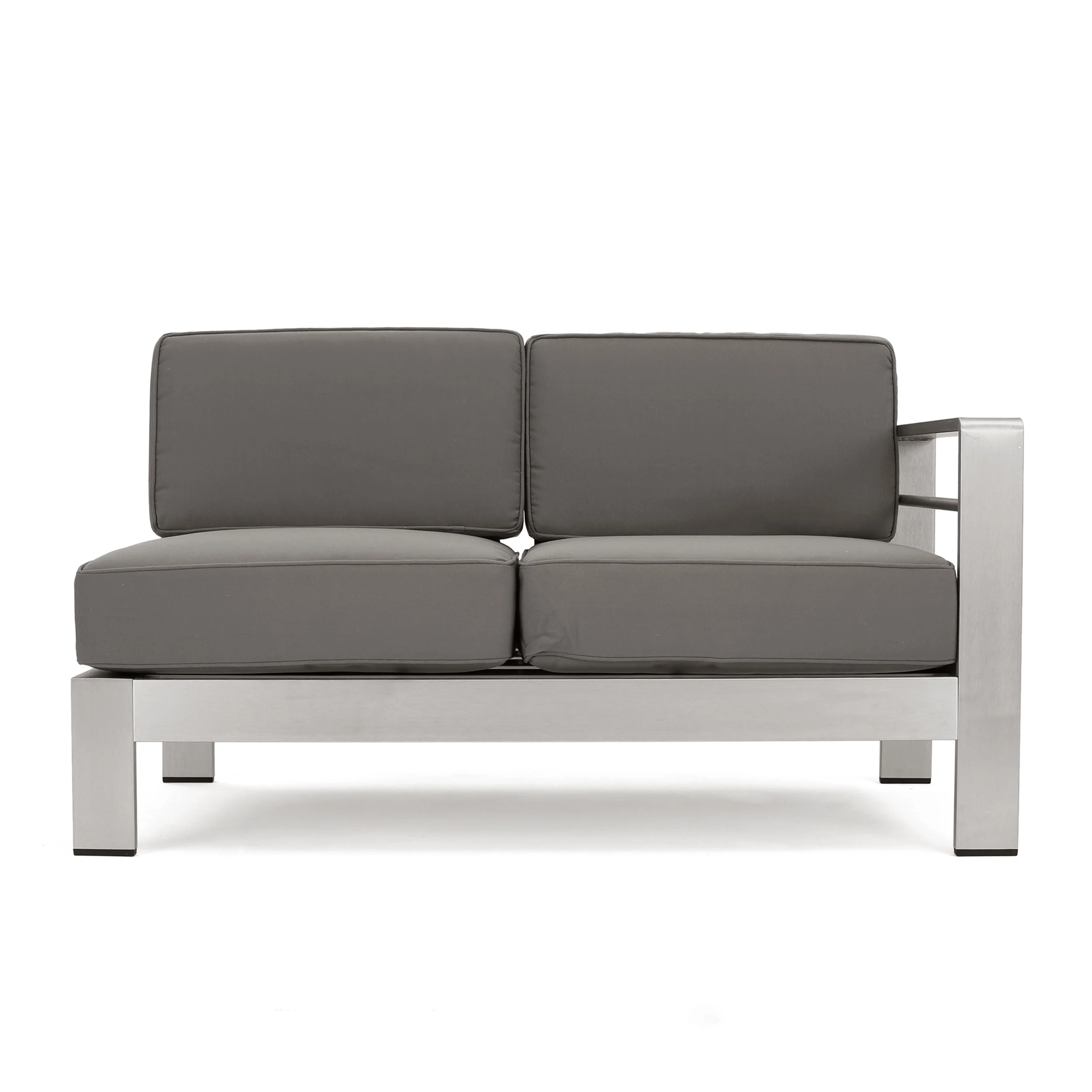 Sonora Outdoor Aluminum 4-piece Sofa Set with Cushions - furnishings