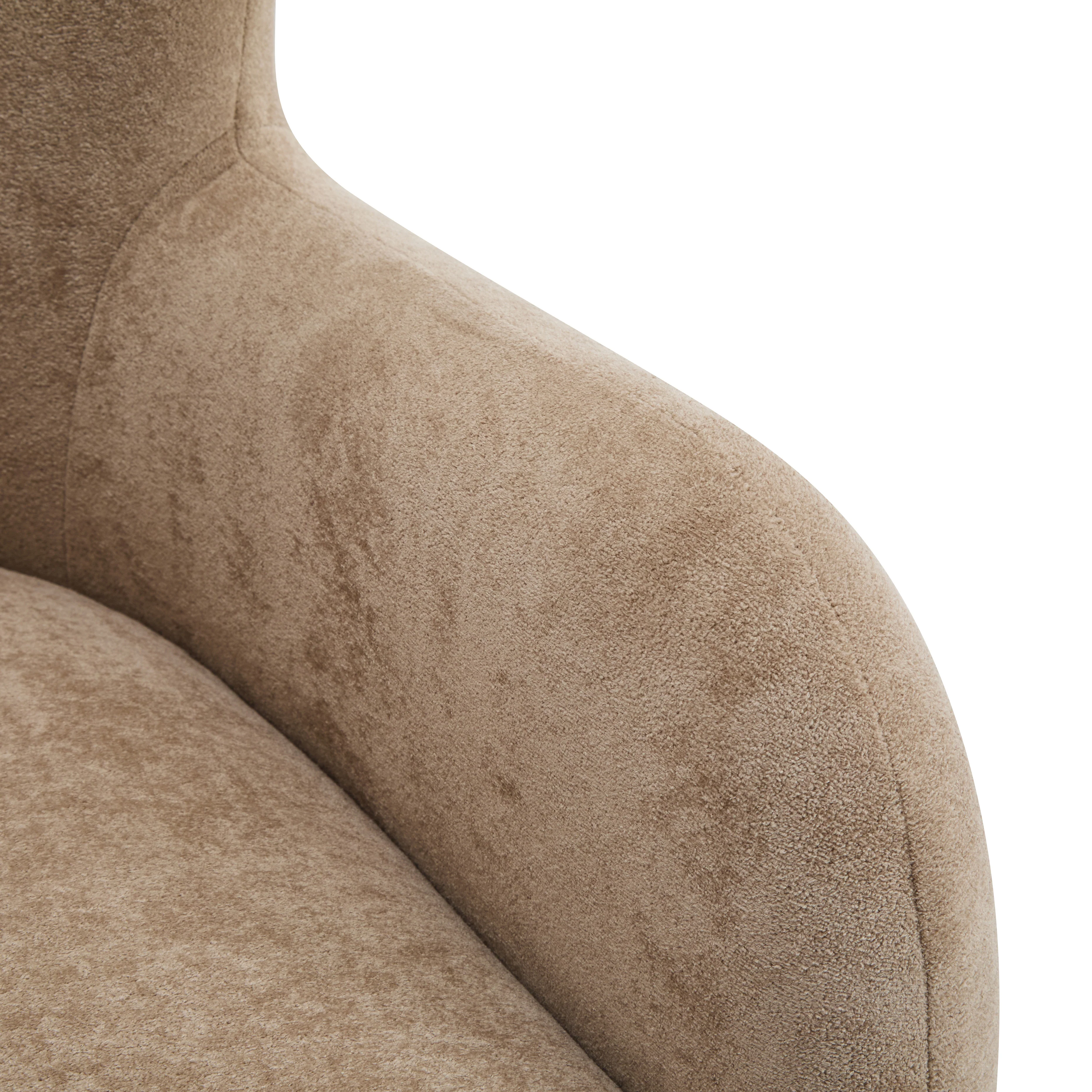 Zoe Fabric Wingback Accent Chairs Single Sofa - furnishings