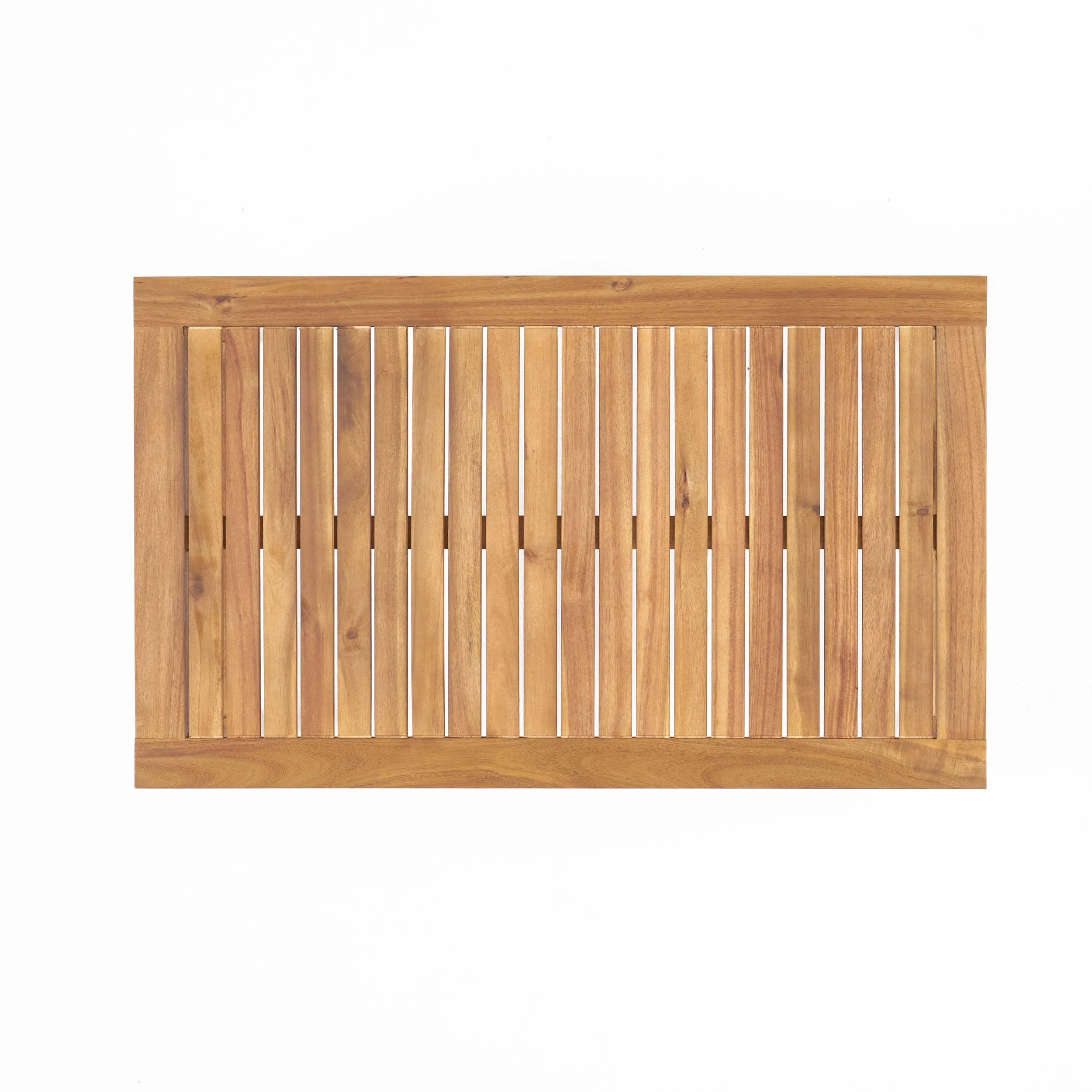 Luciano Outdoor Acacia Wood Chat Set w/ Water Resistant Cushions - furnishings