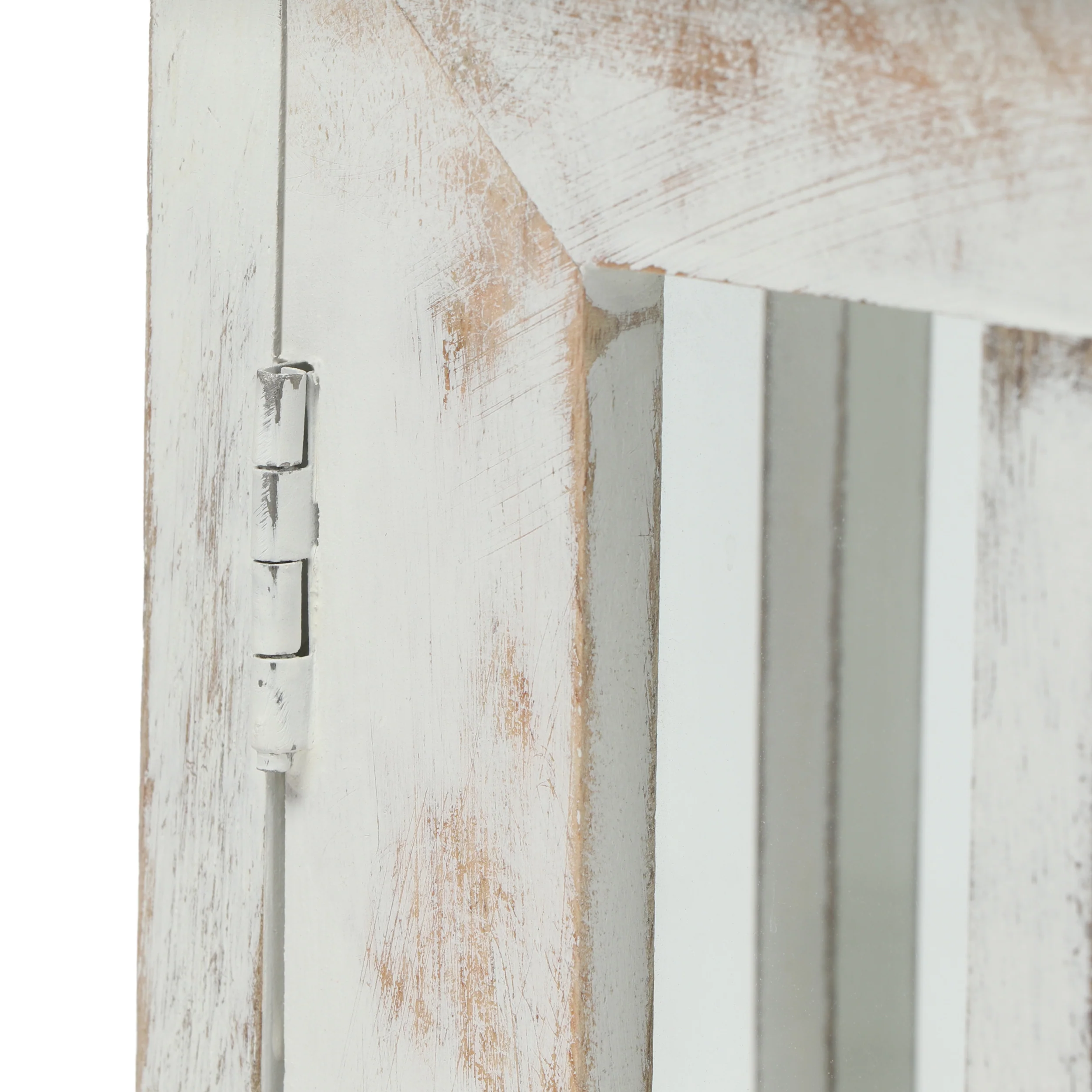 Reigle Coastal Handcrafted Mango Wood Decorative Lantern - furnishings