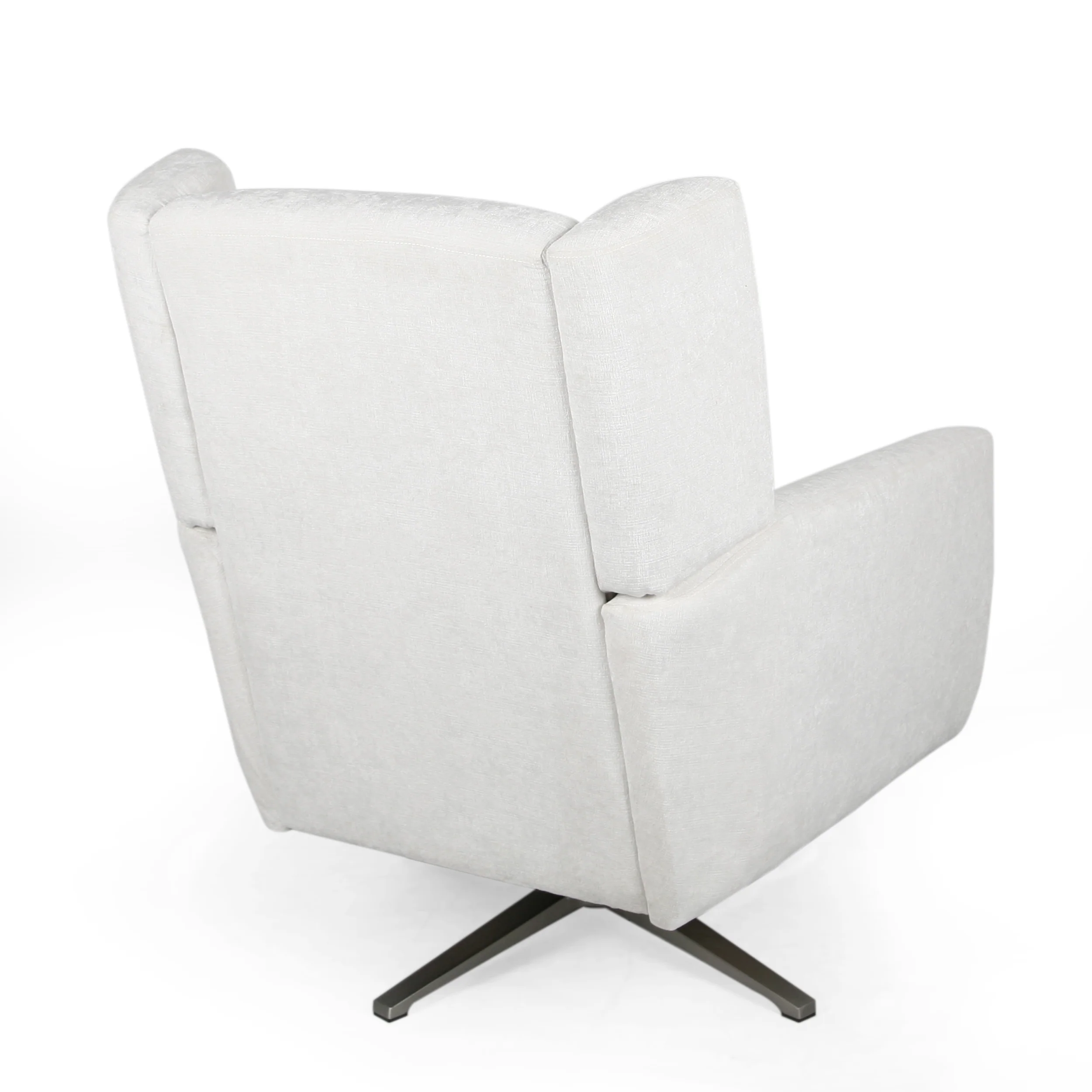Dezi Contemporary Fabric Swivel Chair - furnishings