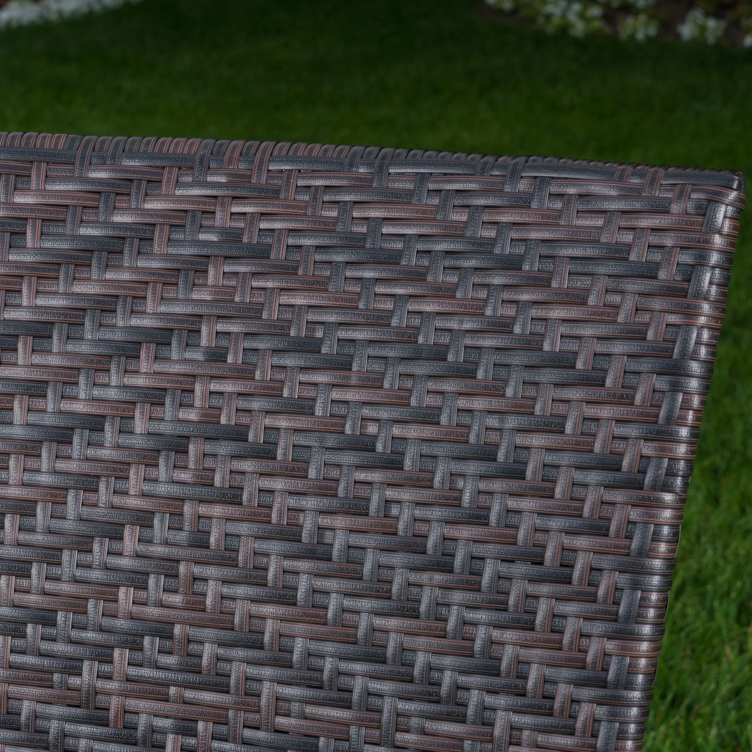 Moorhouse Outdoor 9 Piece Multi-Brown Wicker Dining Set - furnishings