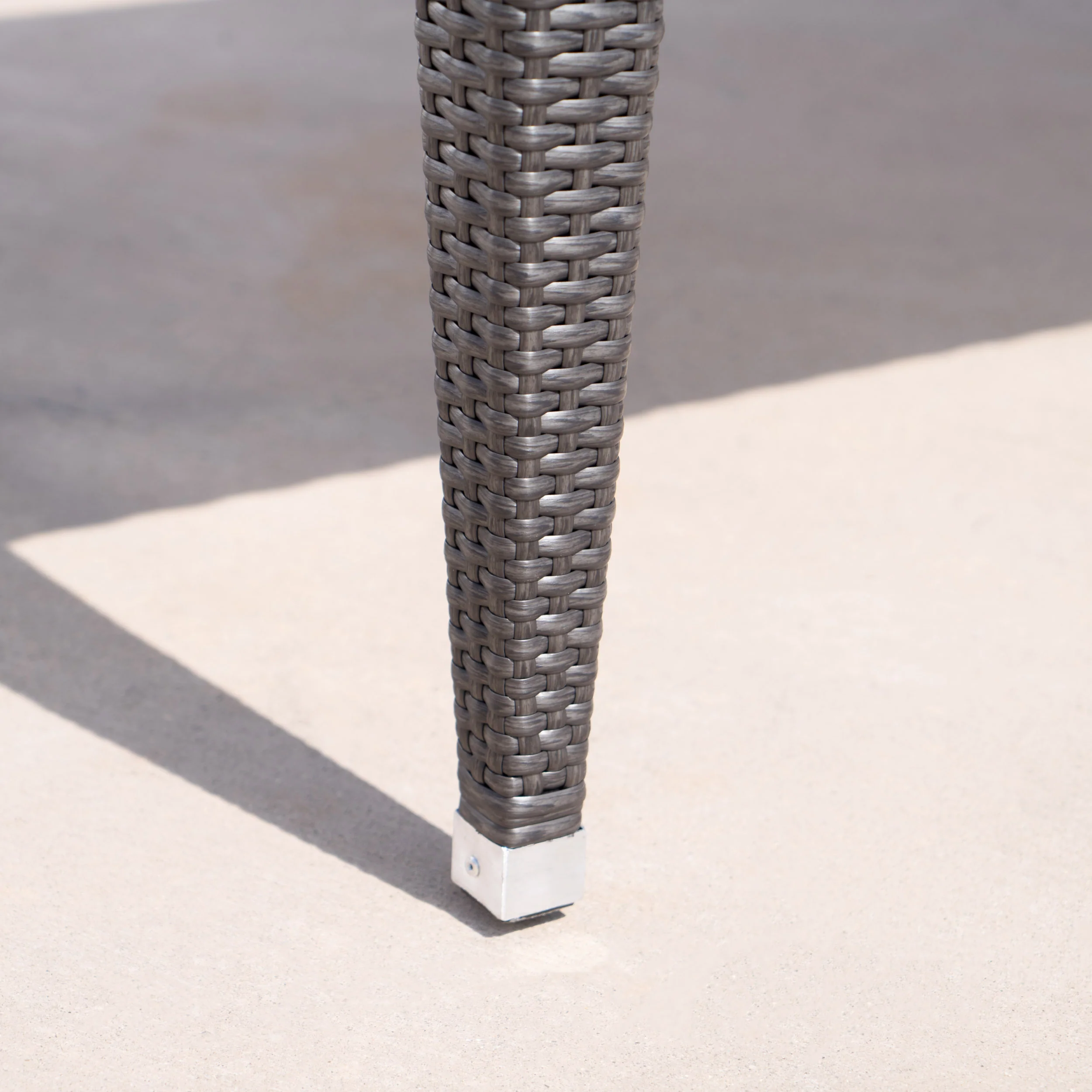 Grand Outdoor 9 Piece Wicker Dining Set with Water Resistant Cushions - furnishings